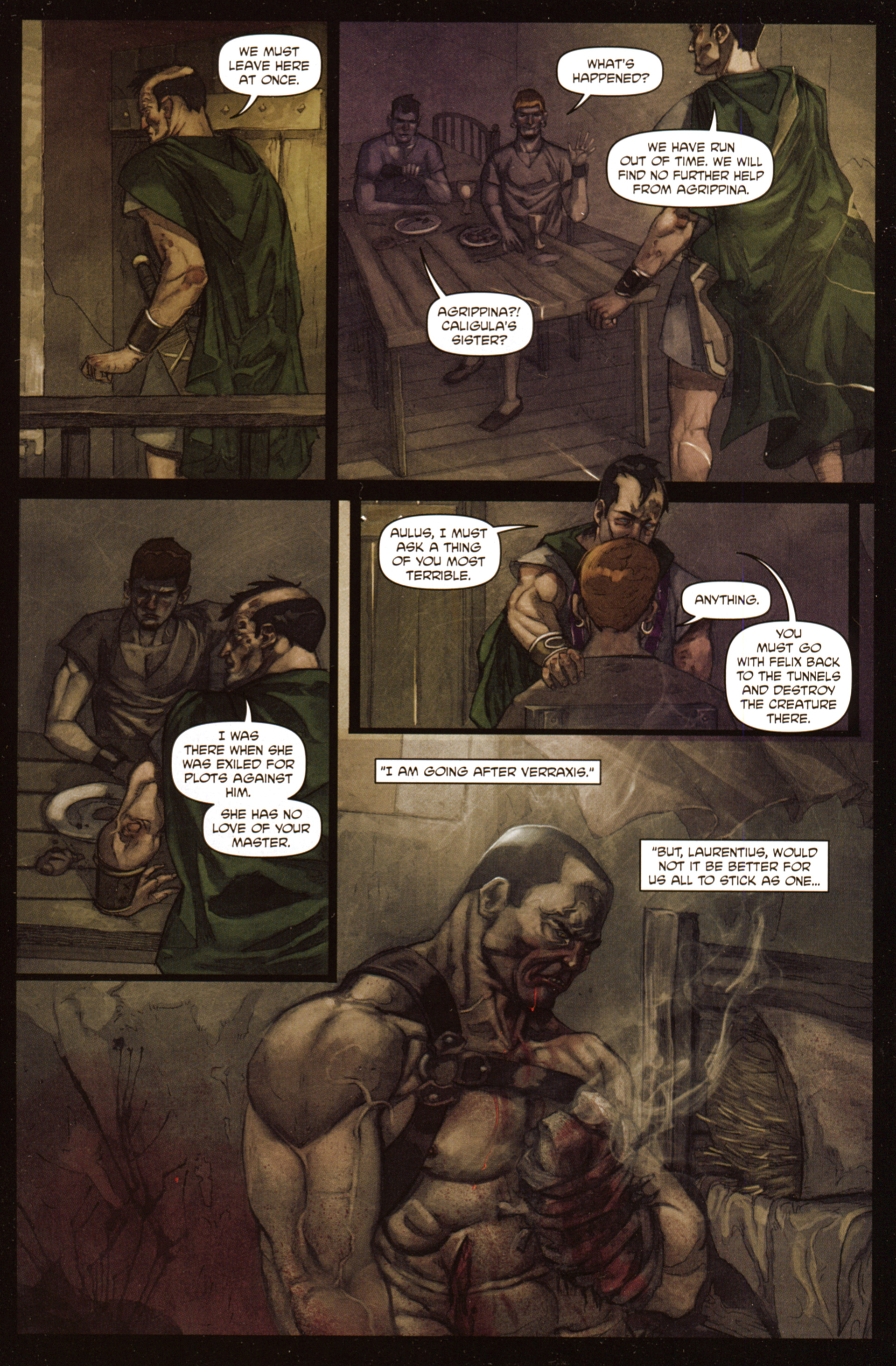 Read online Caligula: Heart of Rome comic -  Issue #5 - 20