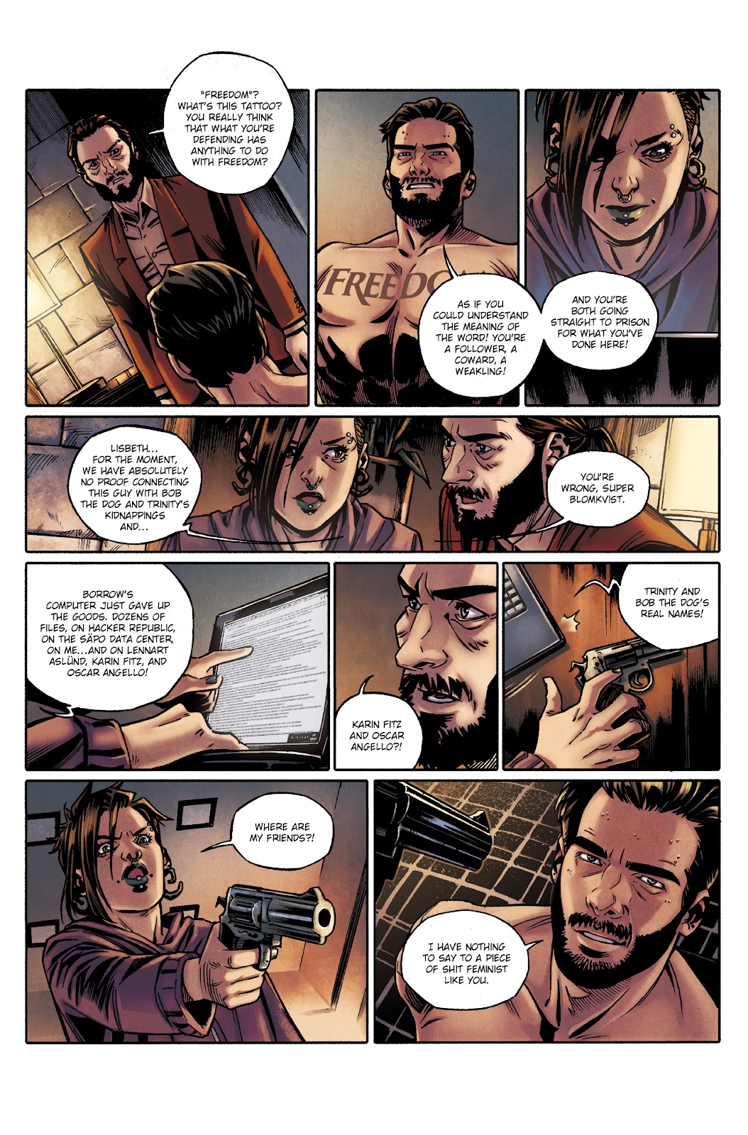 Millennium: The Girl Who Danced With Death issue 2 - Page 58