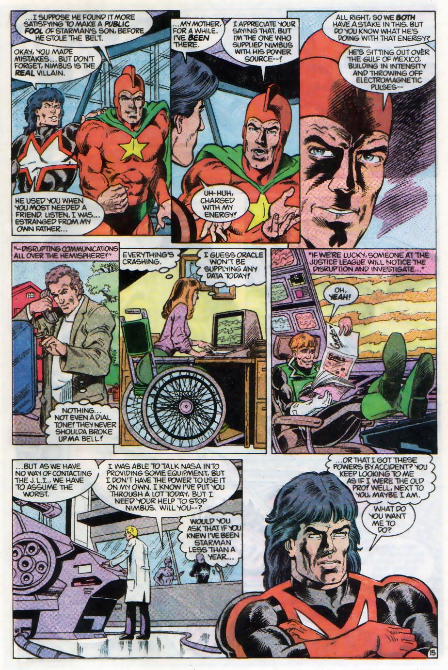 Read online Starman (1988) comic -  Issue #27 - 16