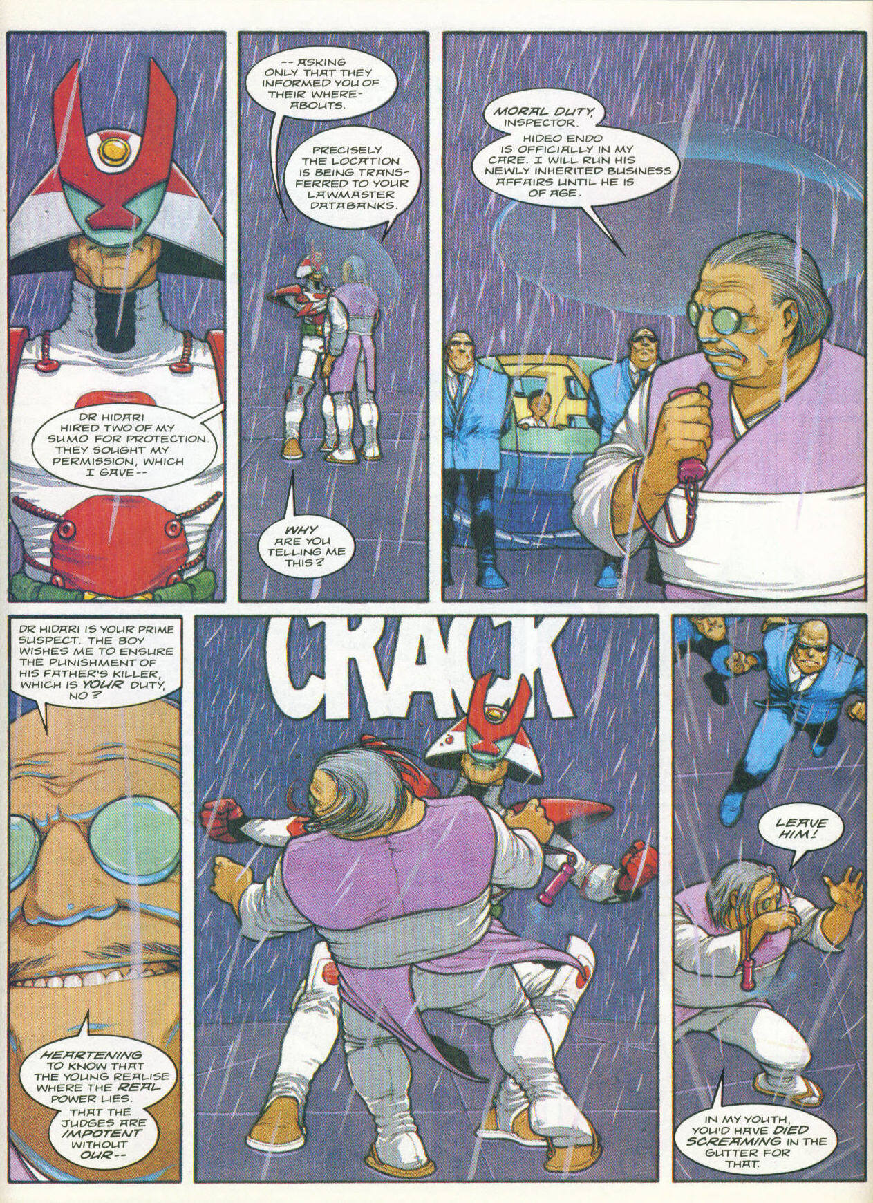 Read online Judge Dredd: The Megazine (vol. 2) comic -  Issue #38 - 31