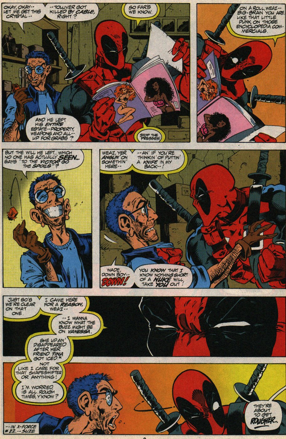 Read online Deadpool: The Circle Chase comic -  Issue #1 - 8