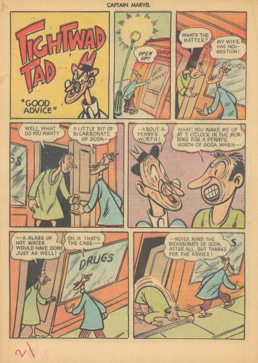 Read online Captain Marvel Adventures comic -  Issue #63 - 24