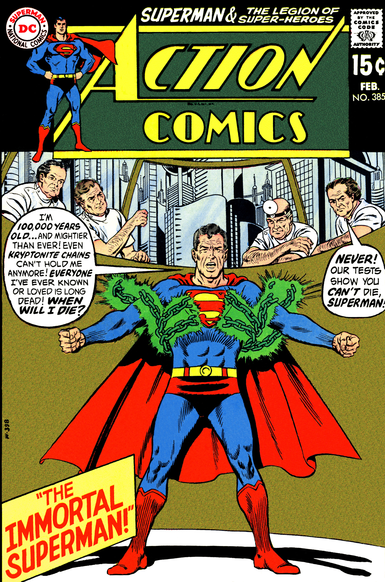 Read online Action Comics (1938) comic -  Issue #385 - 1