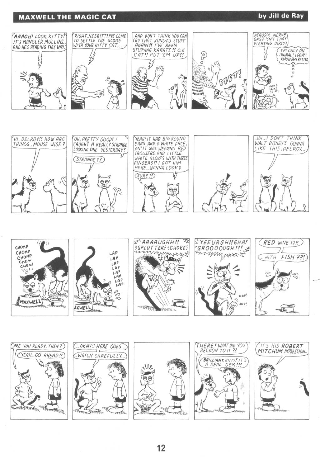 Read online Alan Moore's Maxwell the Magic Cat comic -  Issue #1 - 11