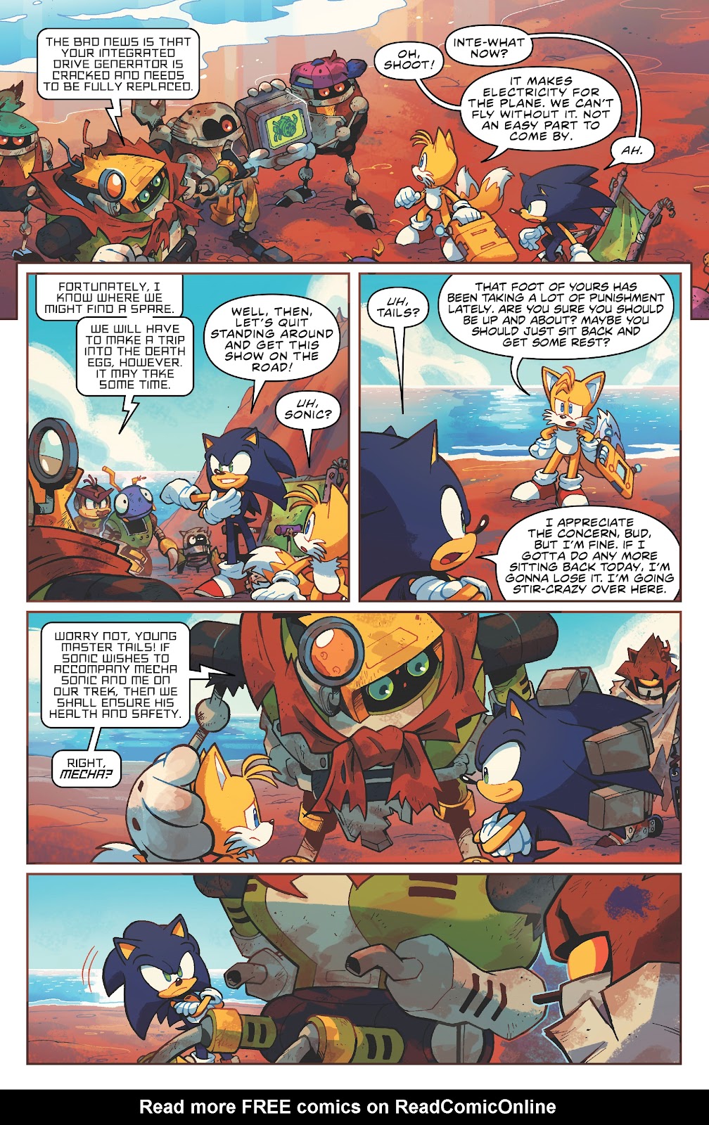 Sonic the Hedgehog: Scrapnik Island issue 2 - Page 8
