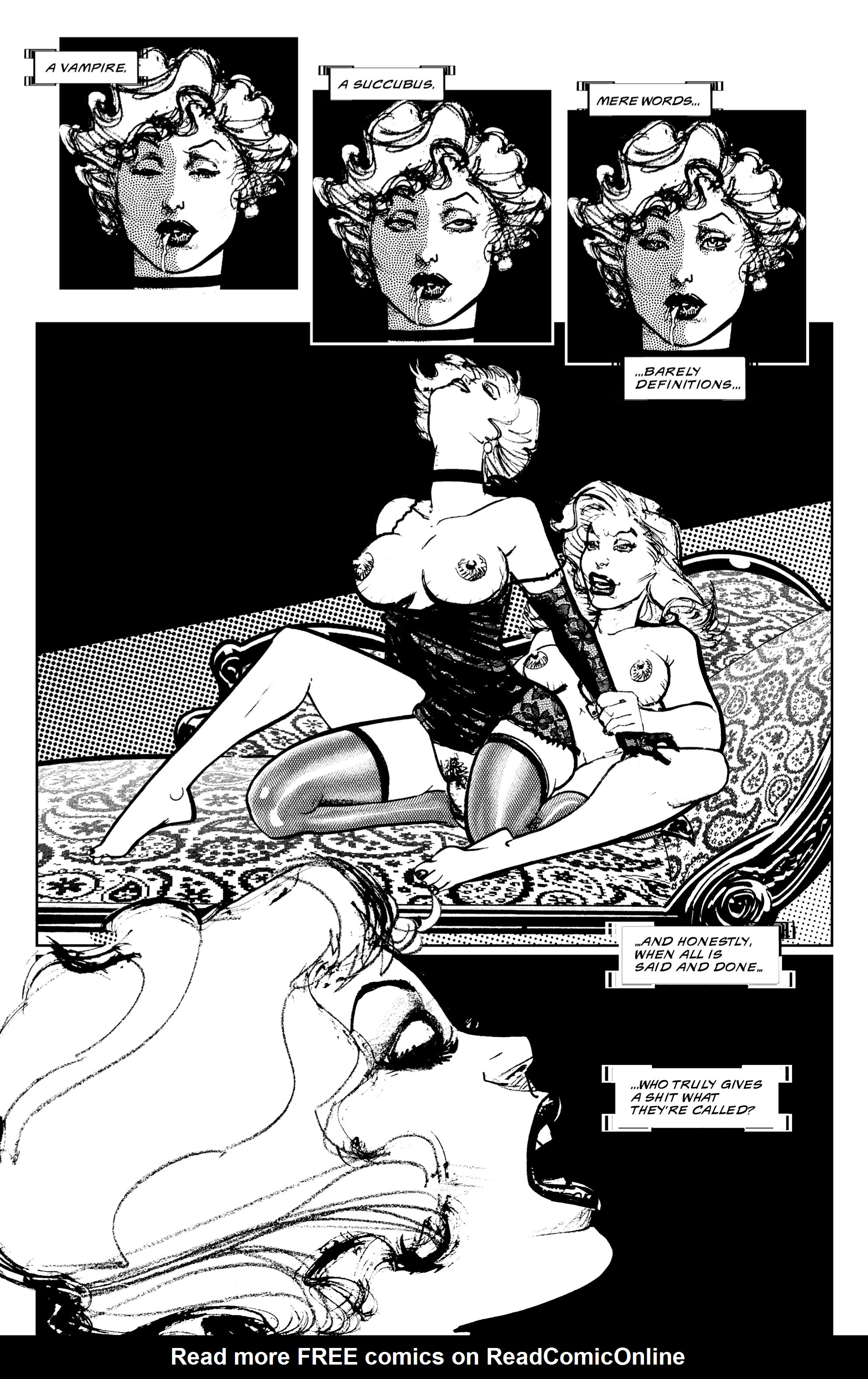 Read online Black Kiss II comic -  Issue # _TPB - 34