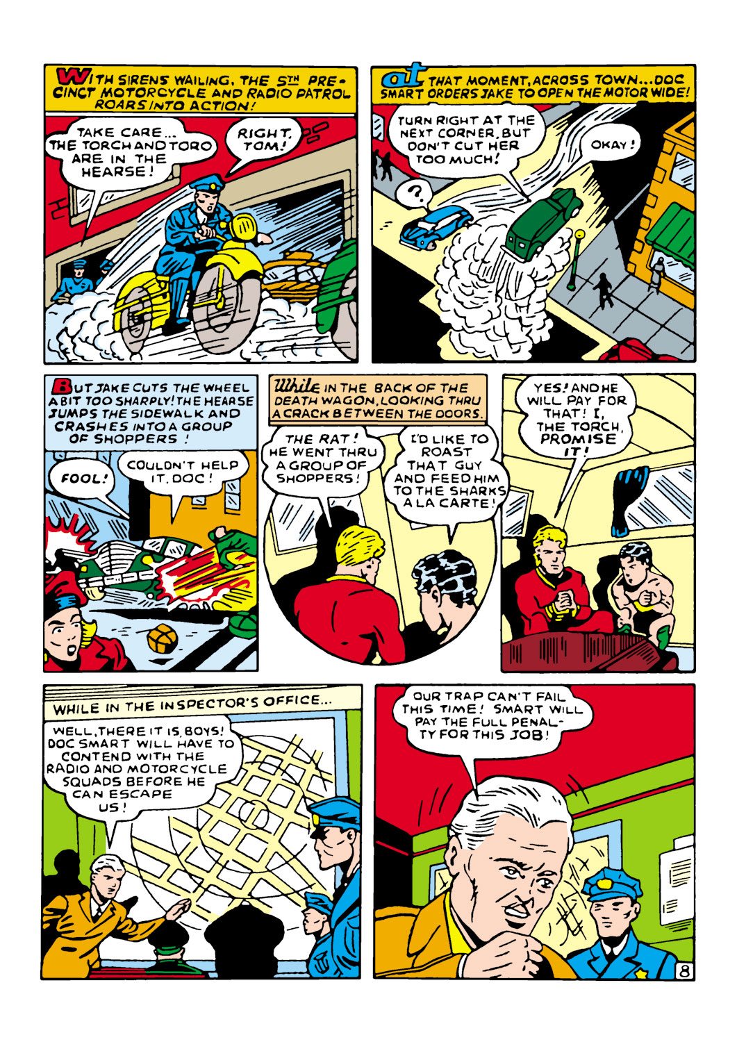 Read online The Human Torch (1940) comic -  Issue #5a - 11