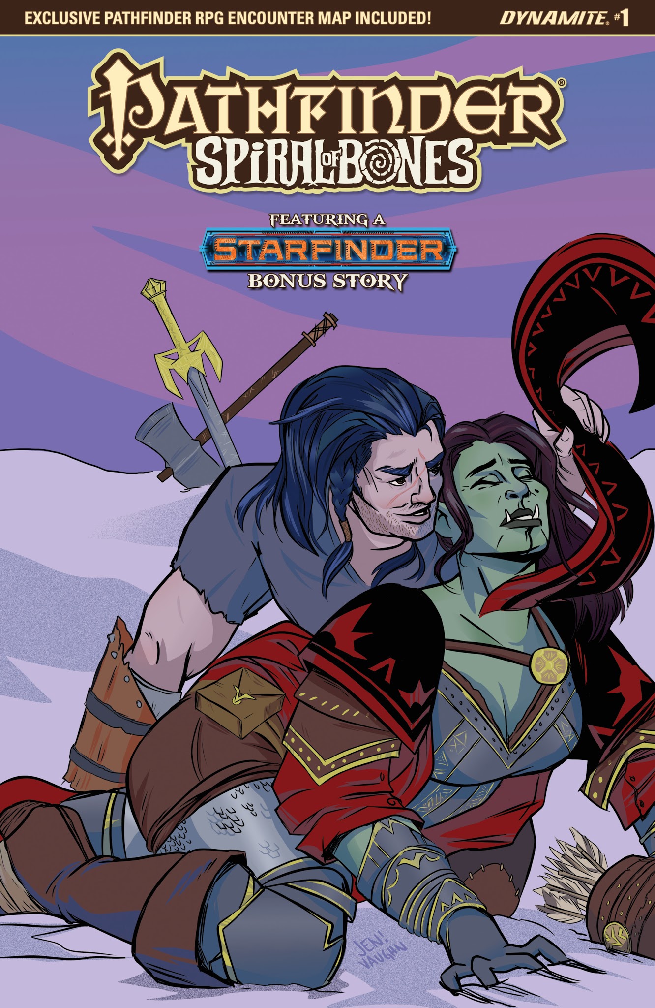 Read online Pathfinder: Spiral Of Bones comic -  Issue #1 - 4