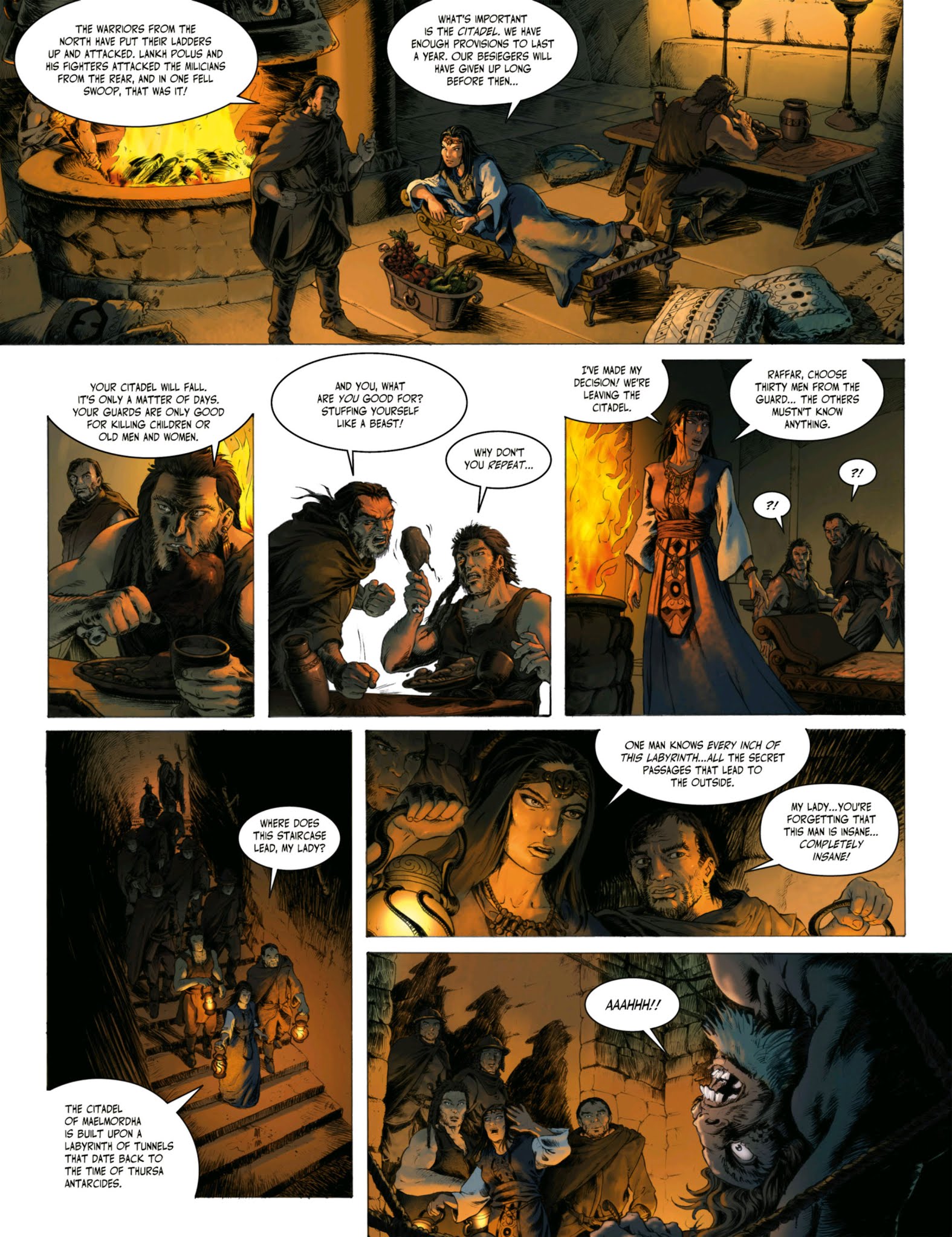 Read online Throne of Ice comic -  Issue #3 - 43