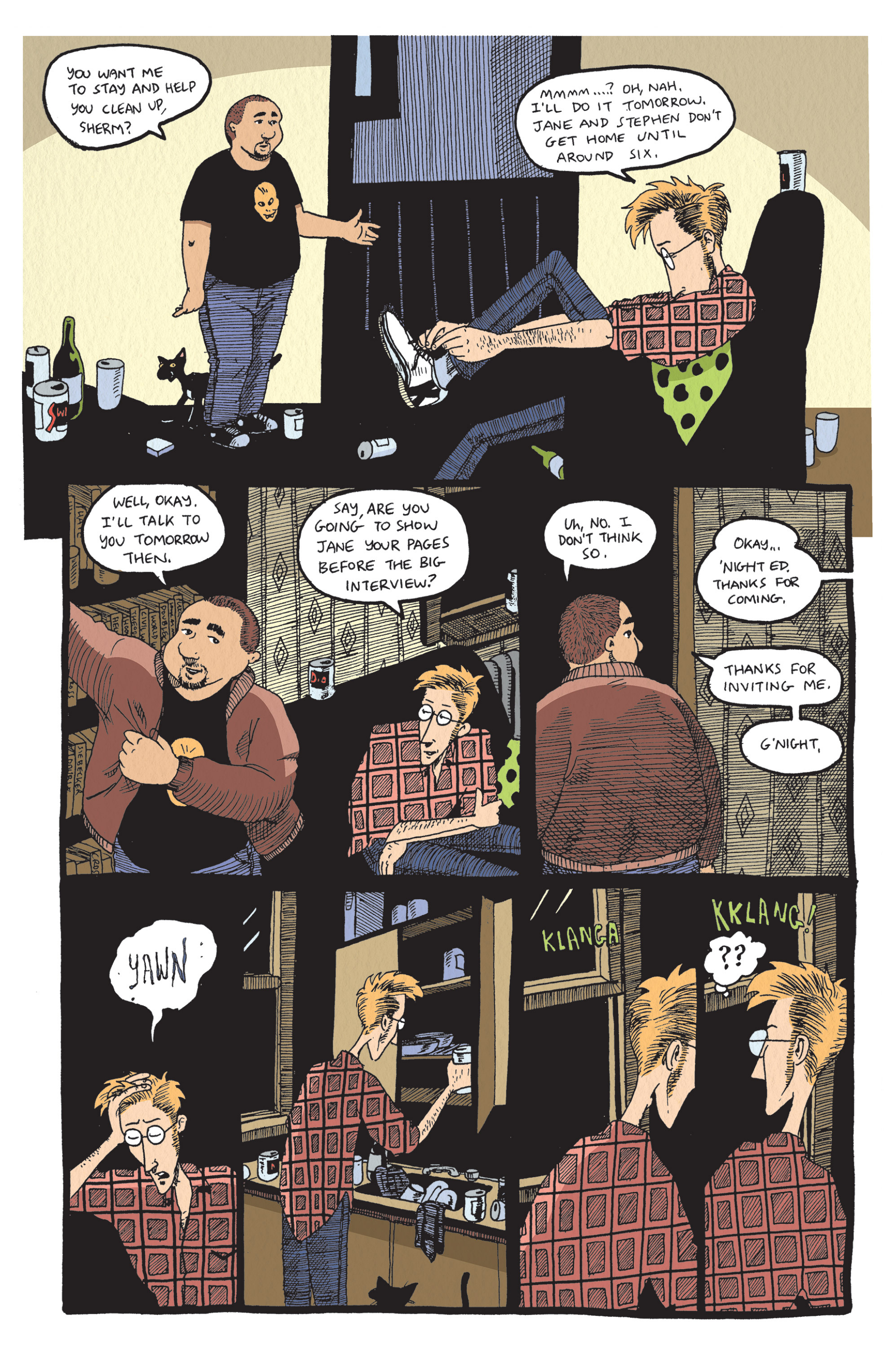 Read online Box Office Poison Color Comics comic -  Issue #3 - 8