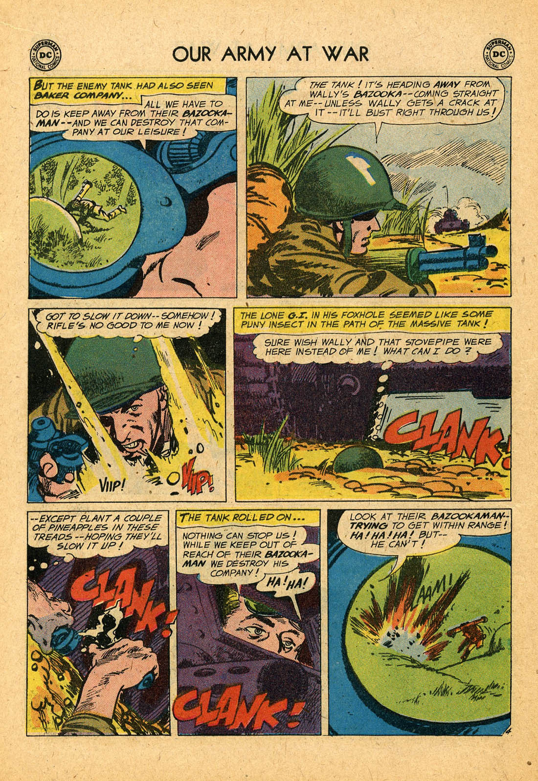 Read online Our Army at War (1952) comic -  Issue #87 - 22