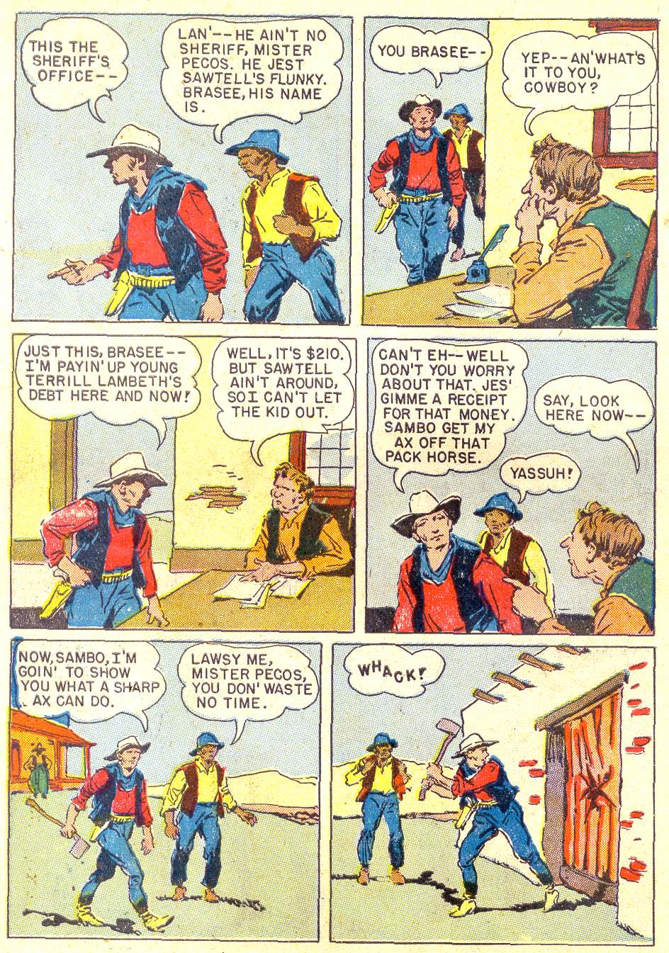 Read online Four Color Comics comic -  Issue #222 - 6