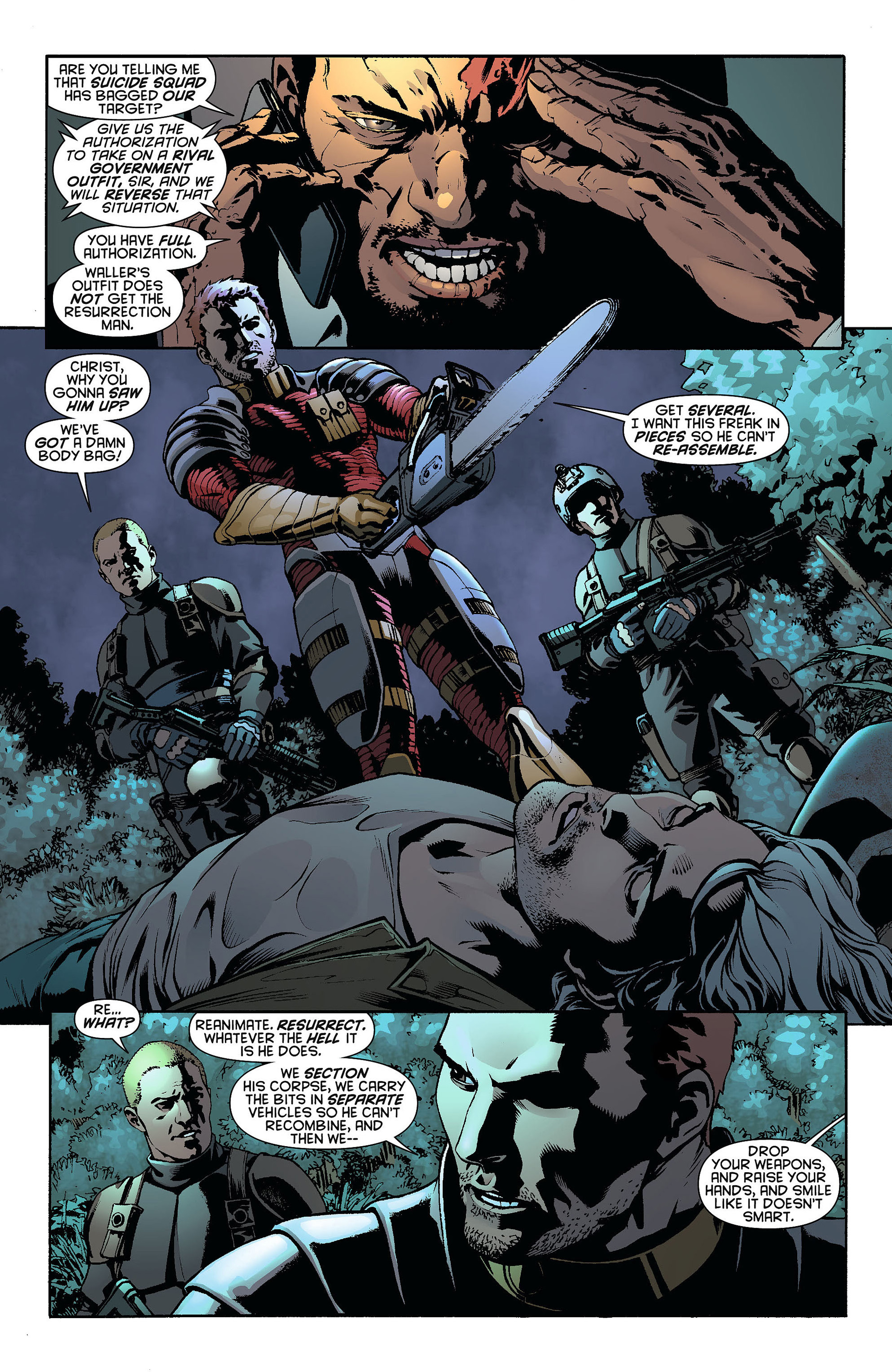 Read online Resurrection Man (2011) comic -  Issue #9 - 3