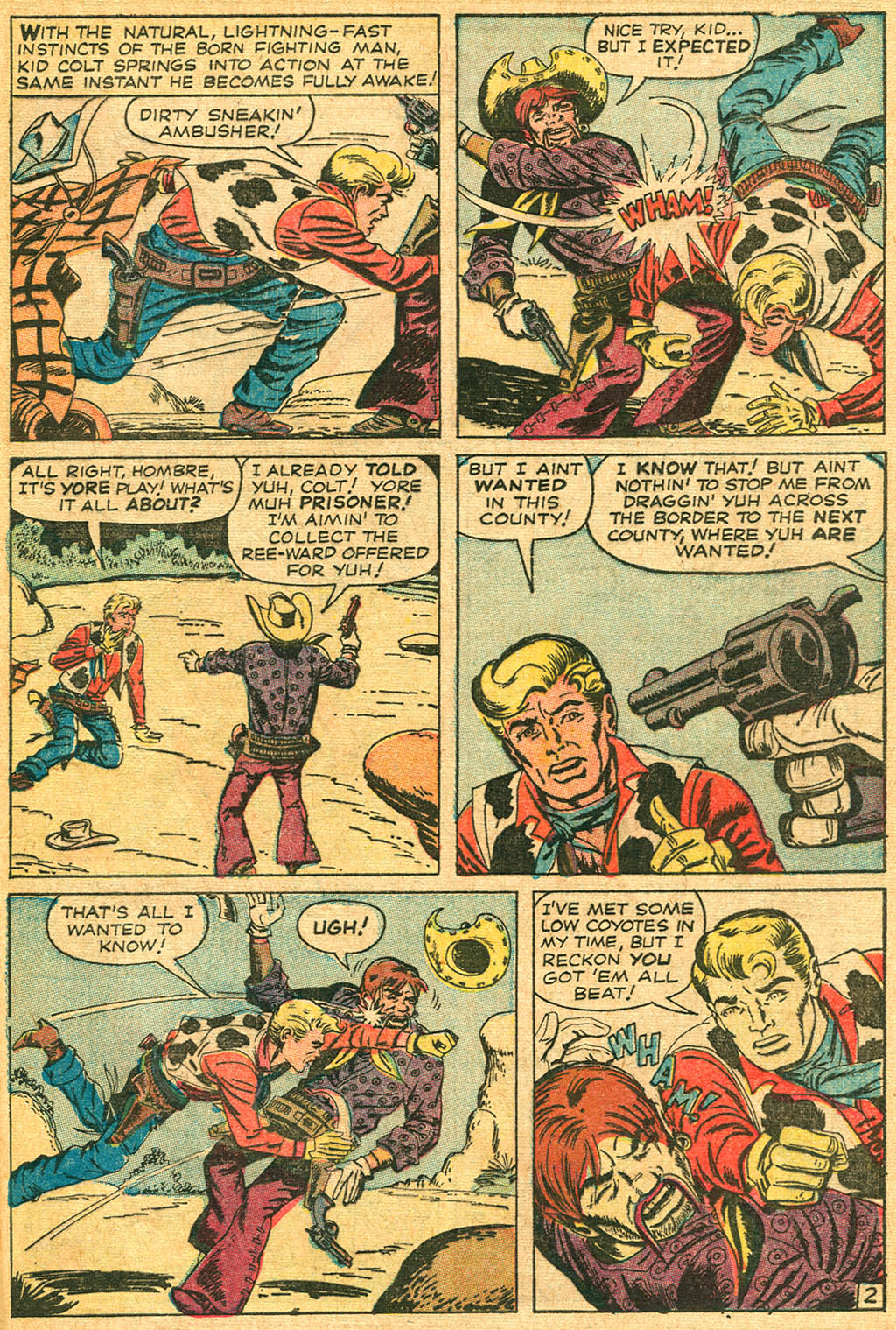Read online Kid Colt Outlaw comic -  Issue #132 - 29