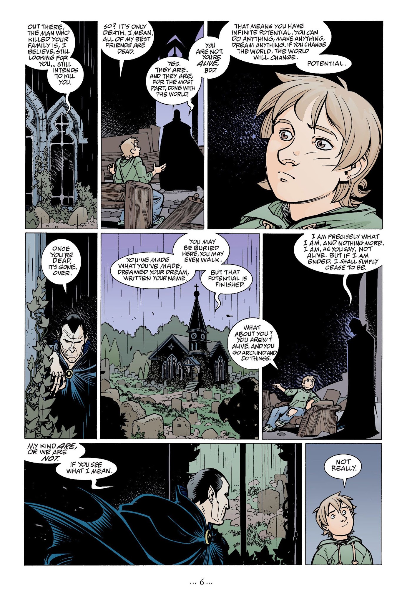 Read online The Graveyard Book: Graphic Novel comic -  Issue # TPB 2 - 12
