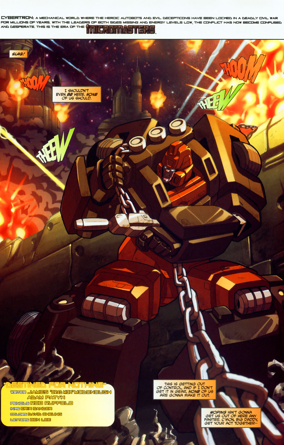 Read online Transformers: Micromasters comic -  Issue #1 - 4