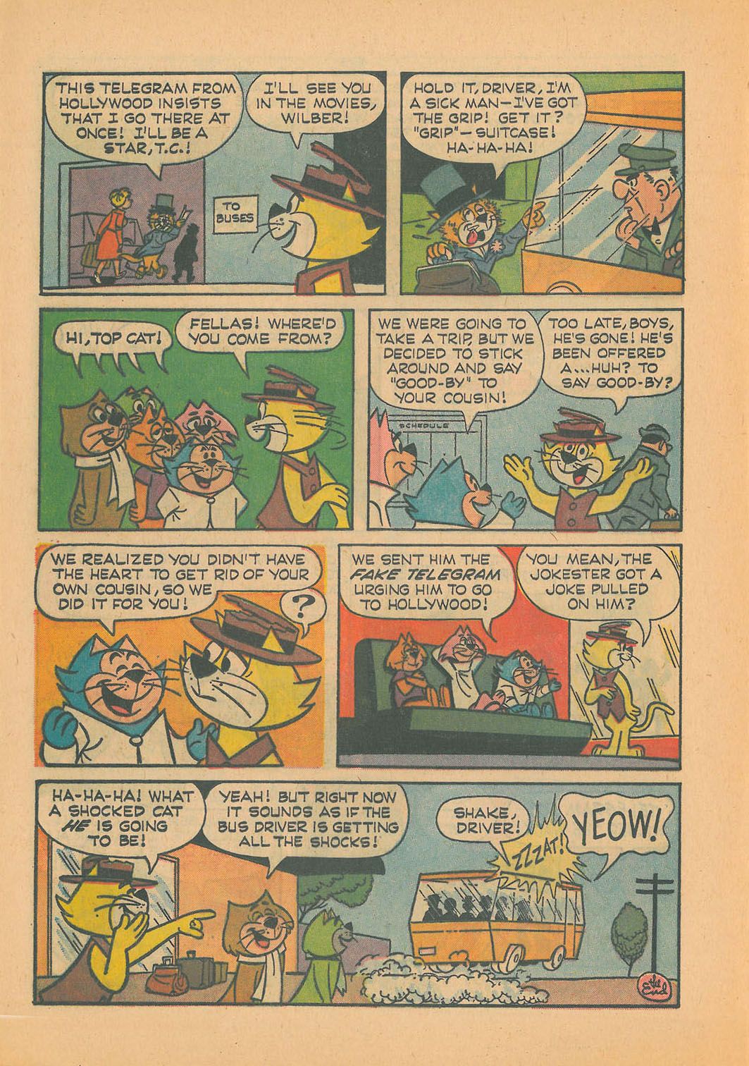 Read online Top Cat (1962) comic -  Issue #15 - 16