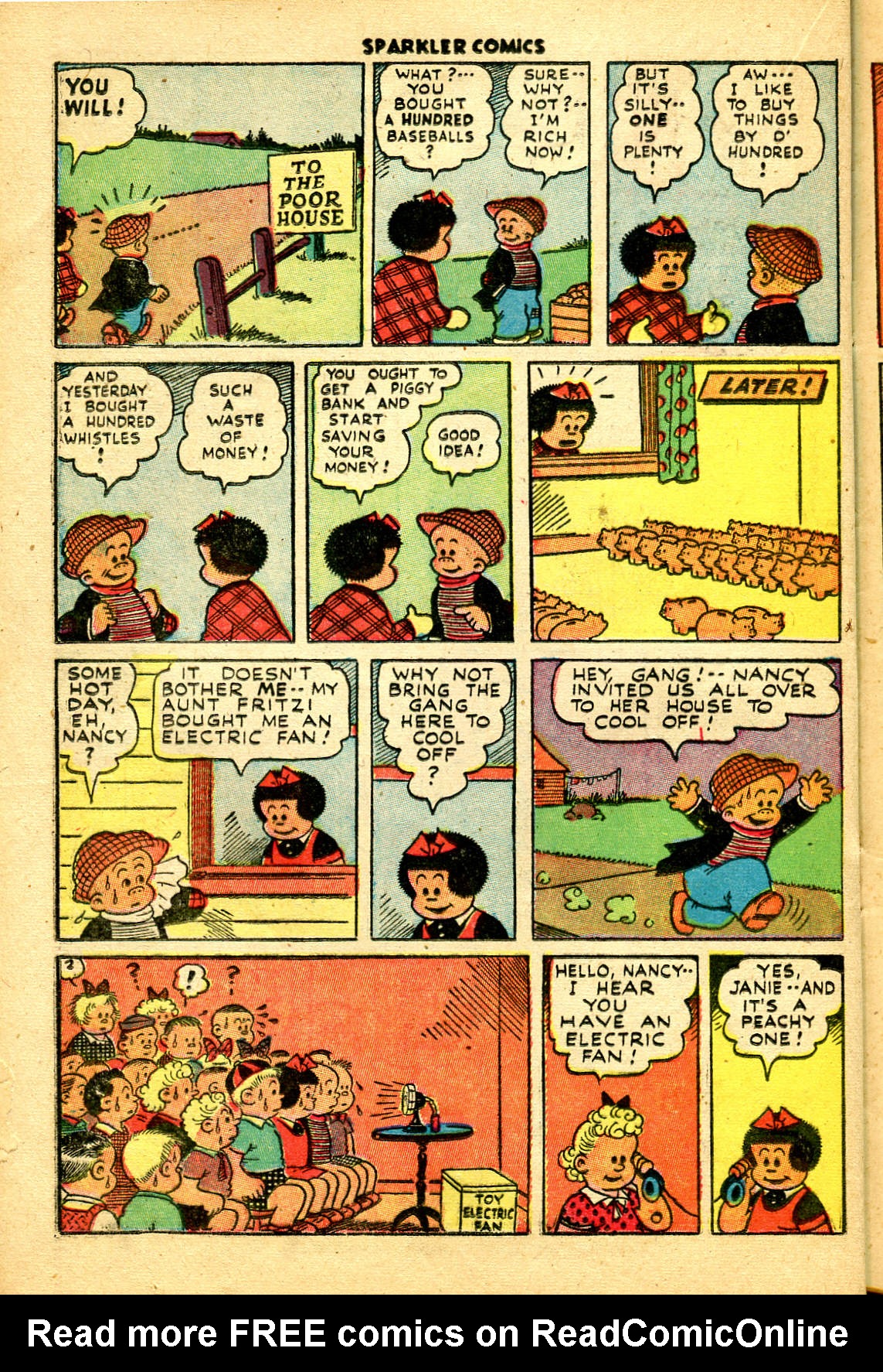 Read online Sparkler Comics comic -  Issue #56 - 32
