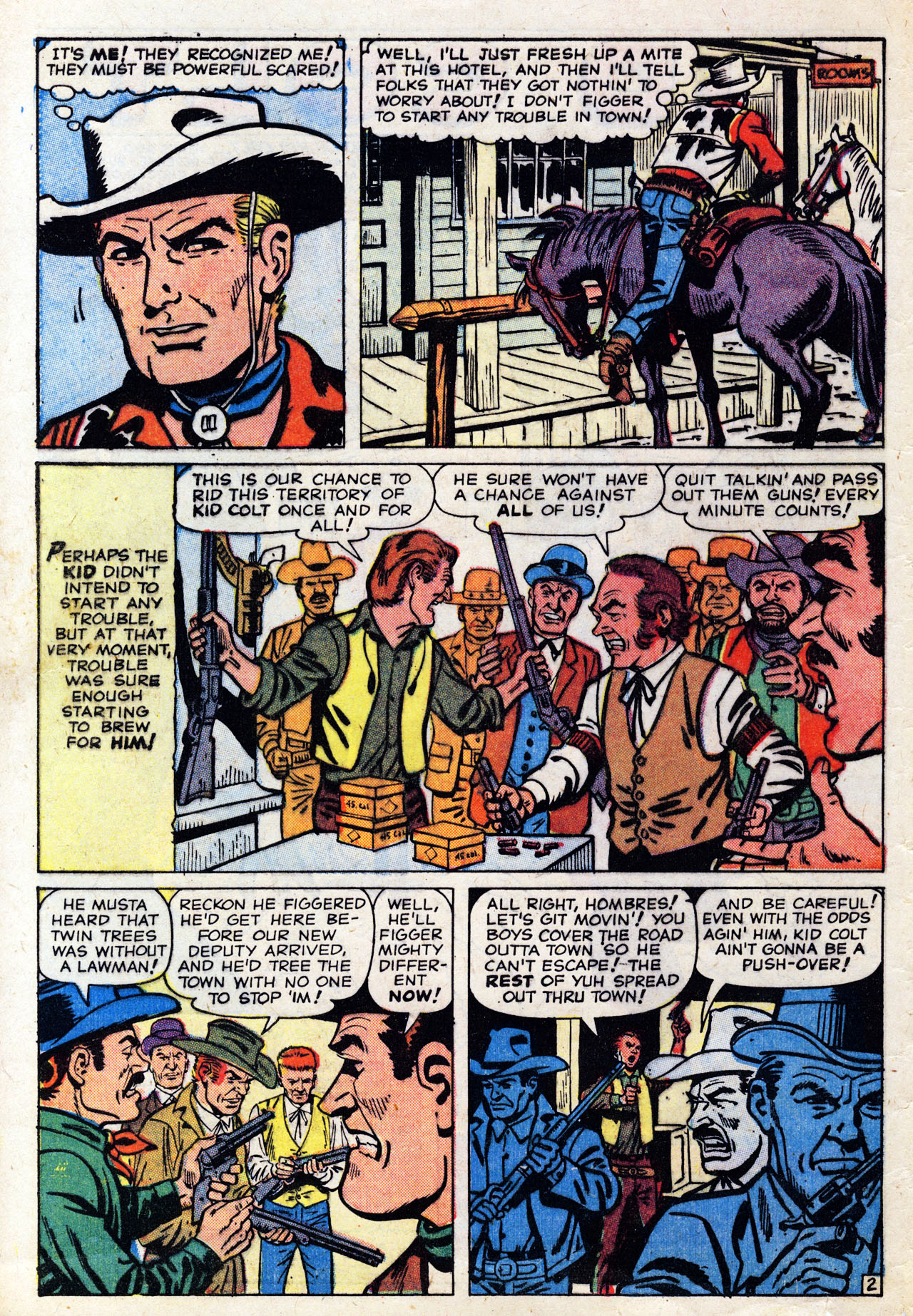 Read online Gunsmoke Western comic -  Issue #57 - 4