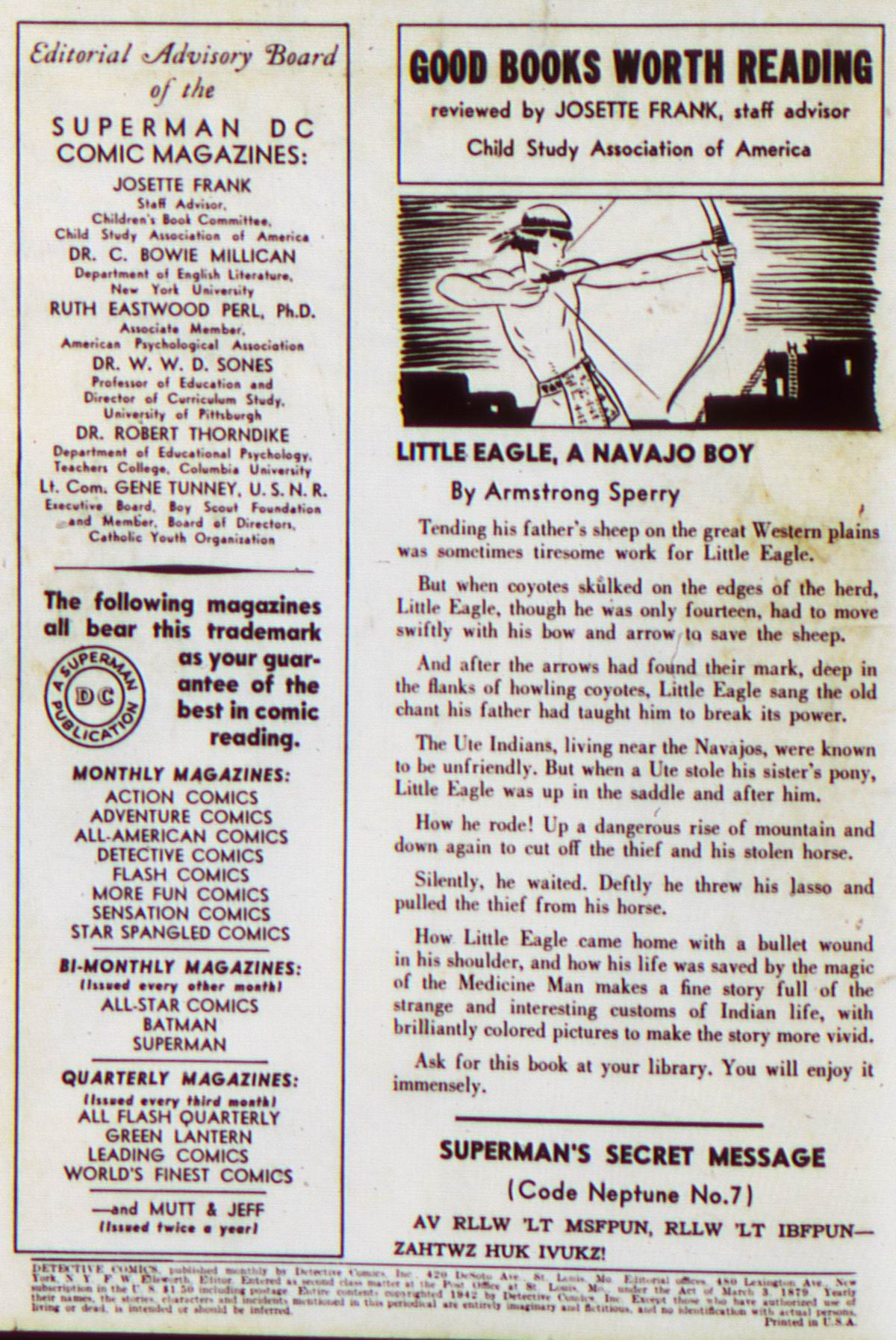 Read online Detective Comics (1937) comic -  Issue #63 - 2