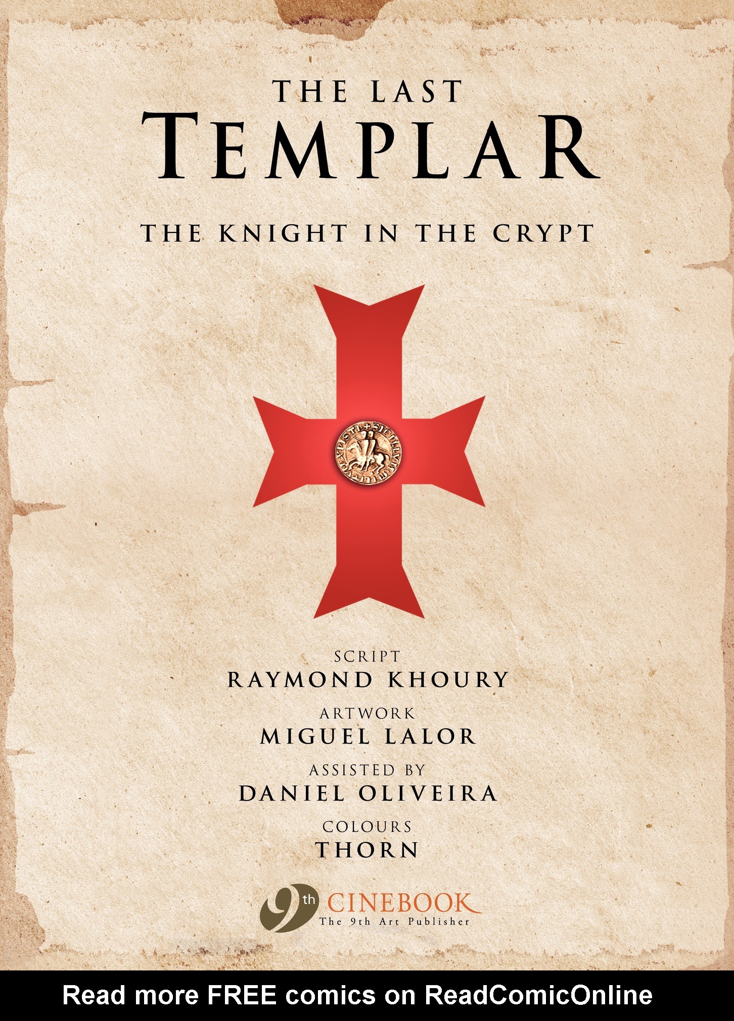 Read online The Last Templar comic -  Issue #2 - 2