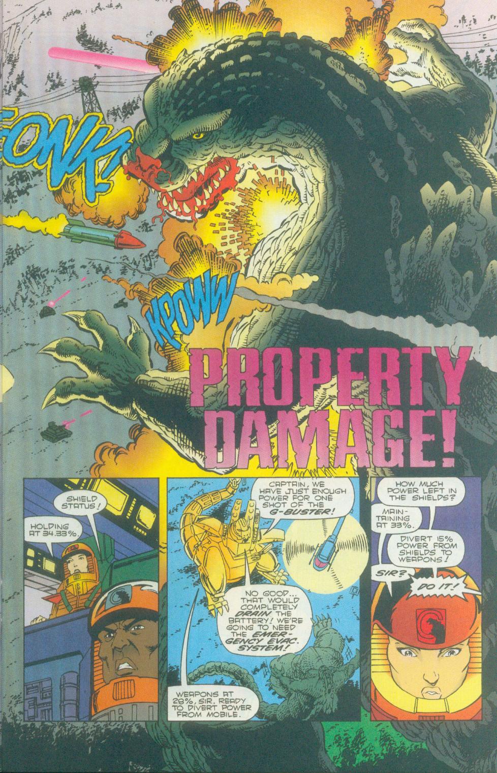 Read online Godzilla (1995) comic -  Issue #2 - 6