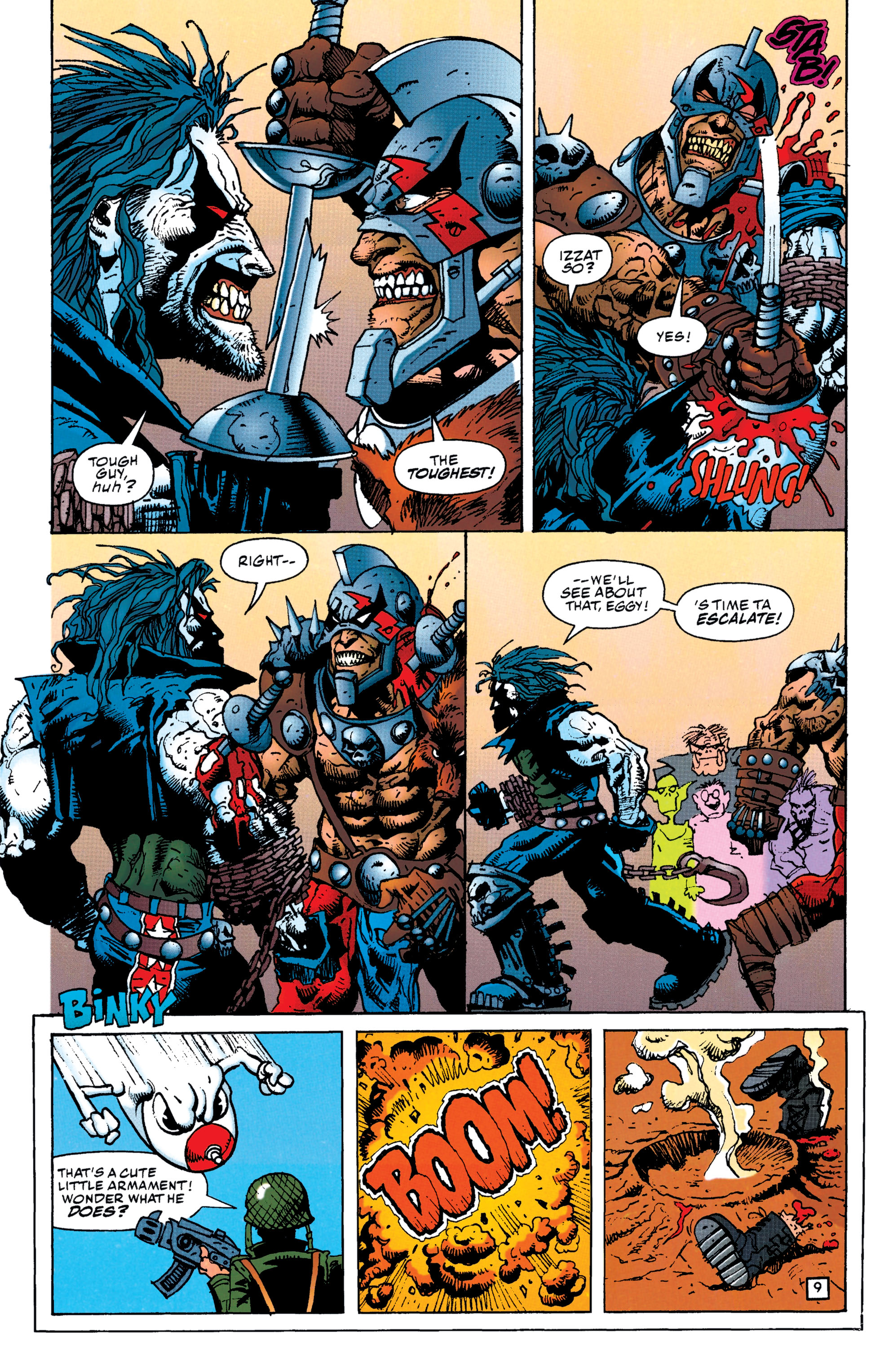 Read online Lobo (1993) comic -  Issue #26 - 9