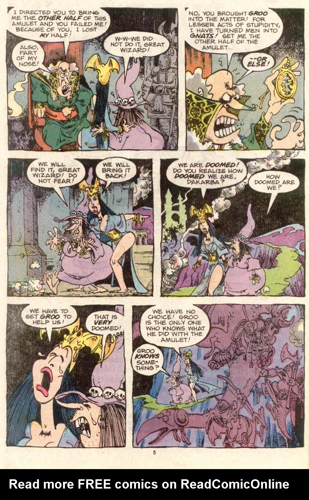 Read online Sergio Aragonés Groo the Wanderer comic -  Issue #34 - 5