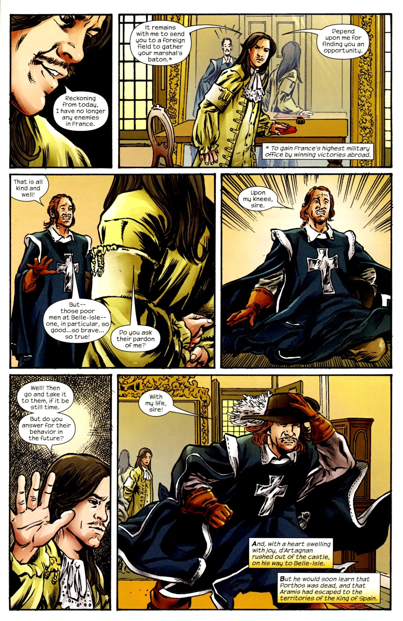 Read online The Man in the Iron Mask comic -  Issue #6 - 9
