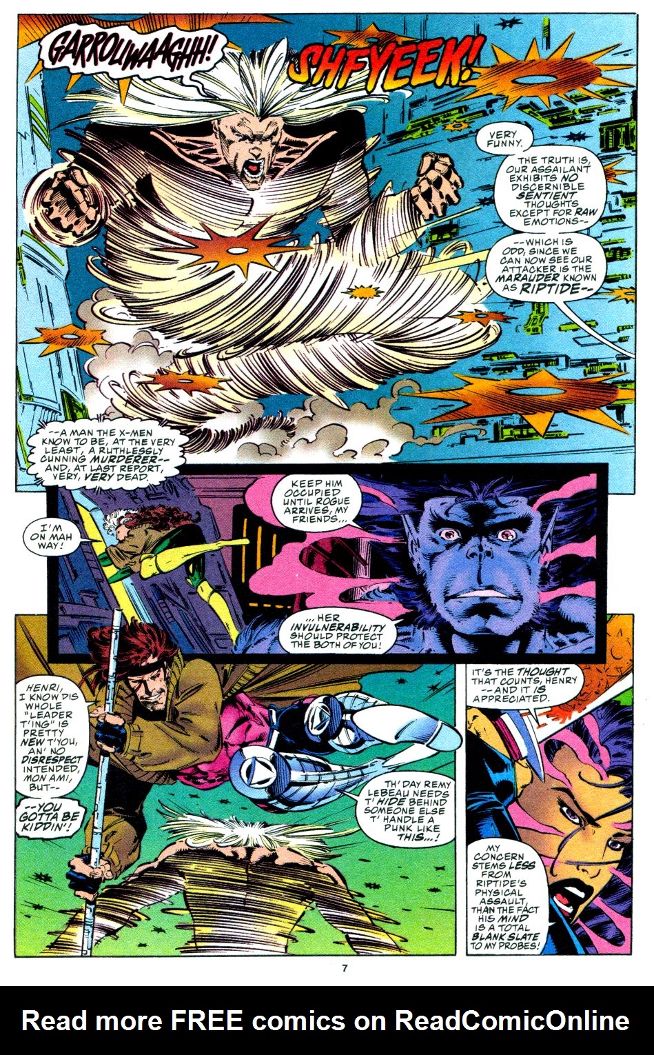 Read online X-Men (1991) comic -  Issue #34 - 7