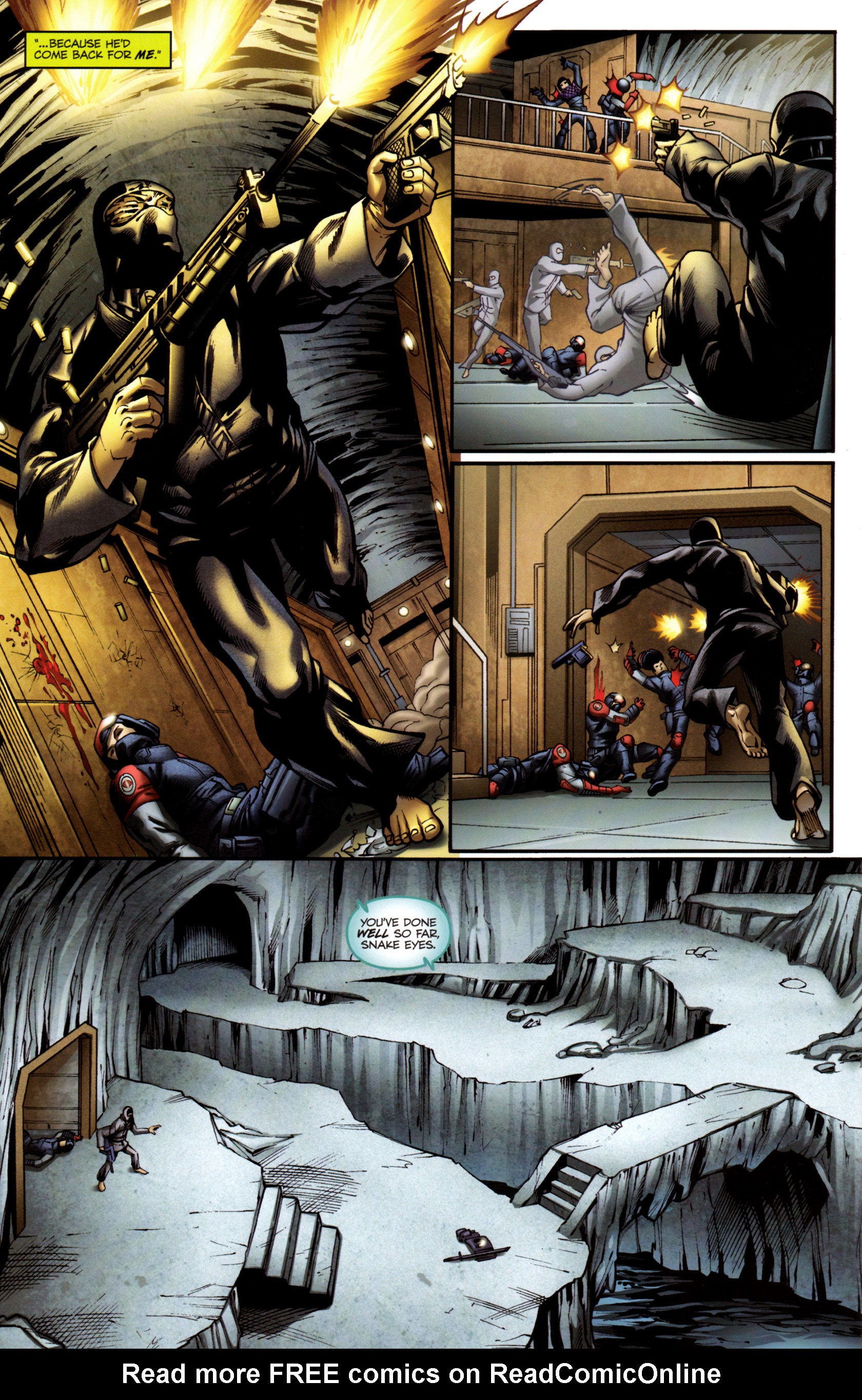 Read online G.I. Joe: Snake Eyes comic -  Issue #3 - 19