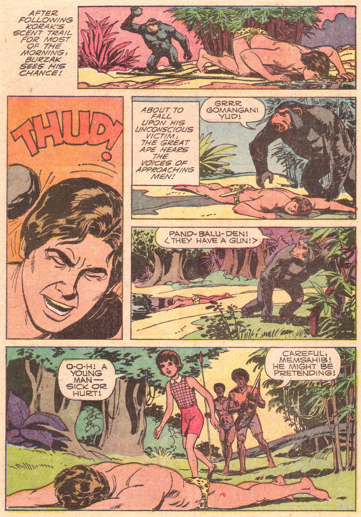 Read online Korak, Son of Tarzan (1964) comic -  Issue #36 - 5