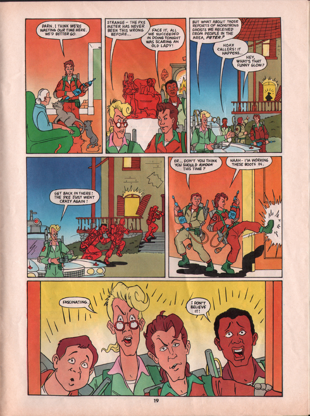 Read online The Real Ghostbusters comic -  Issue #9 - 19