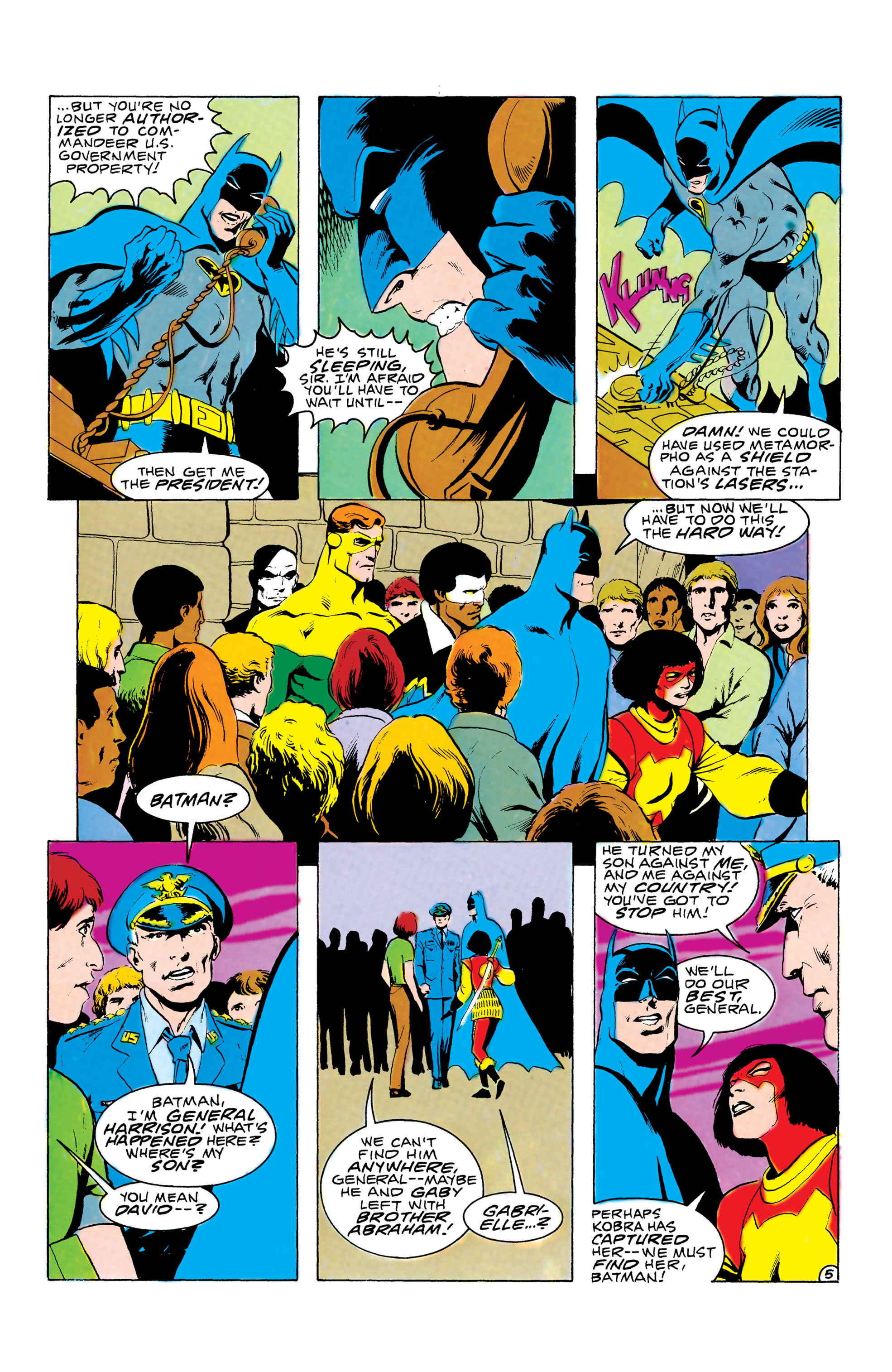 Read online Batman and the Outsiders (1983) comic -  Issue #27 - 6