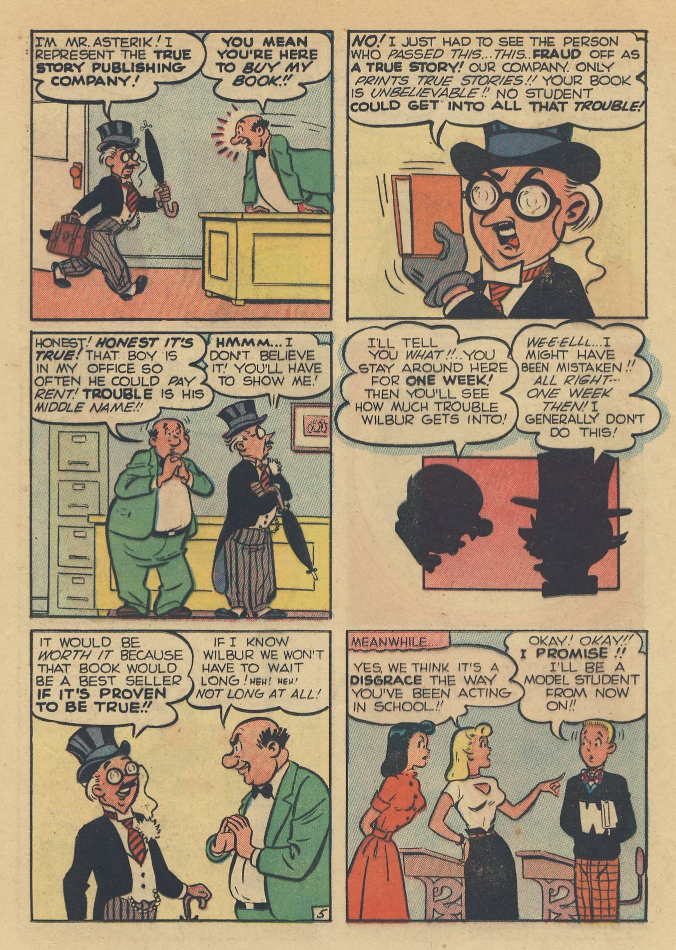 Read online Pep Comics comic -  Issue #90 - 22