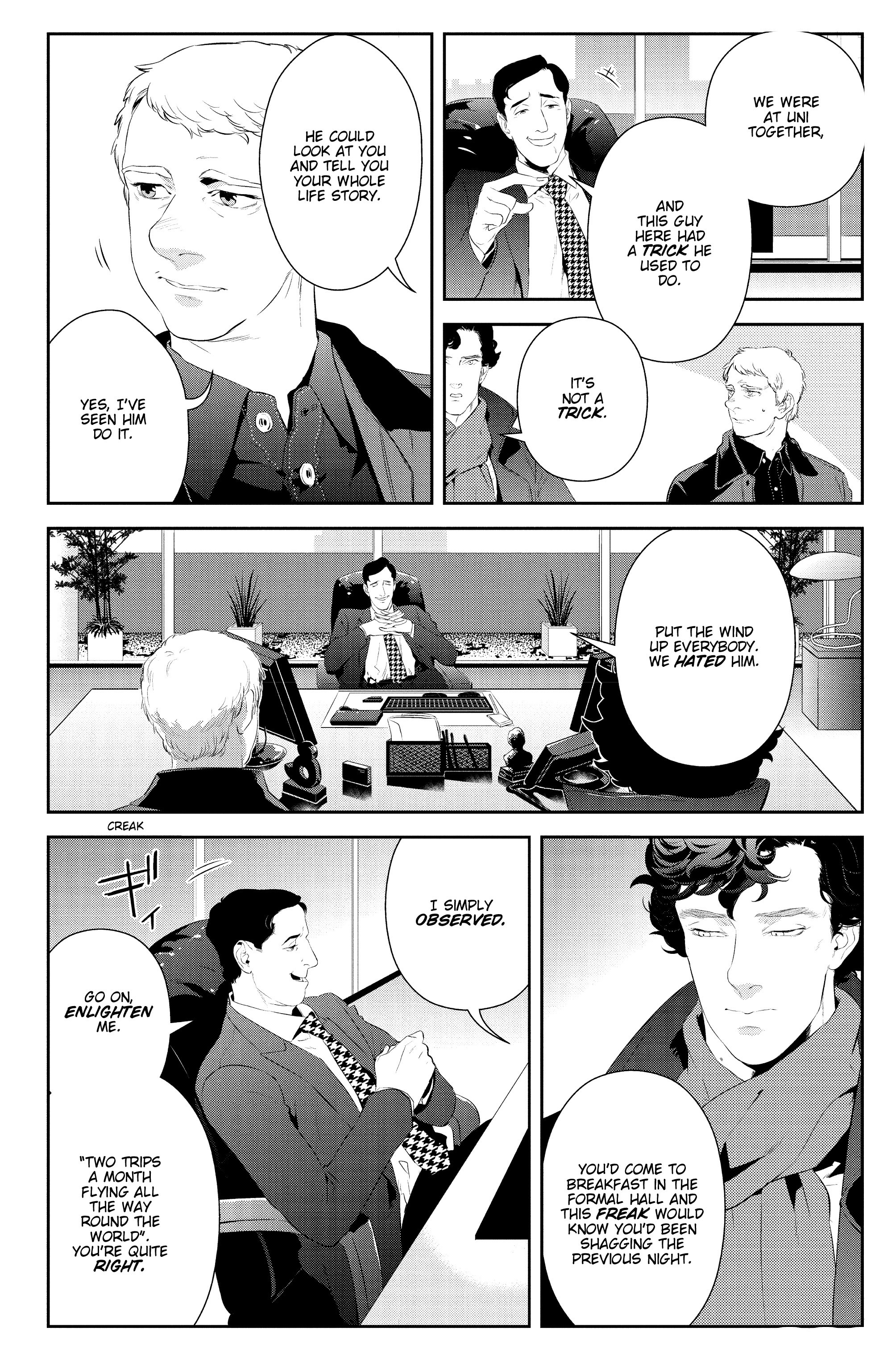 Read online Sherlock: The Blind Banker comic -  Issue #1 - 22