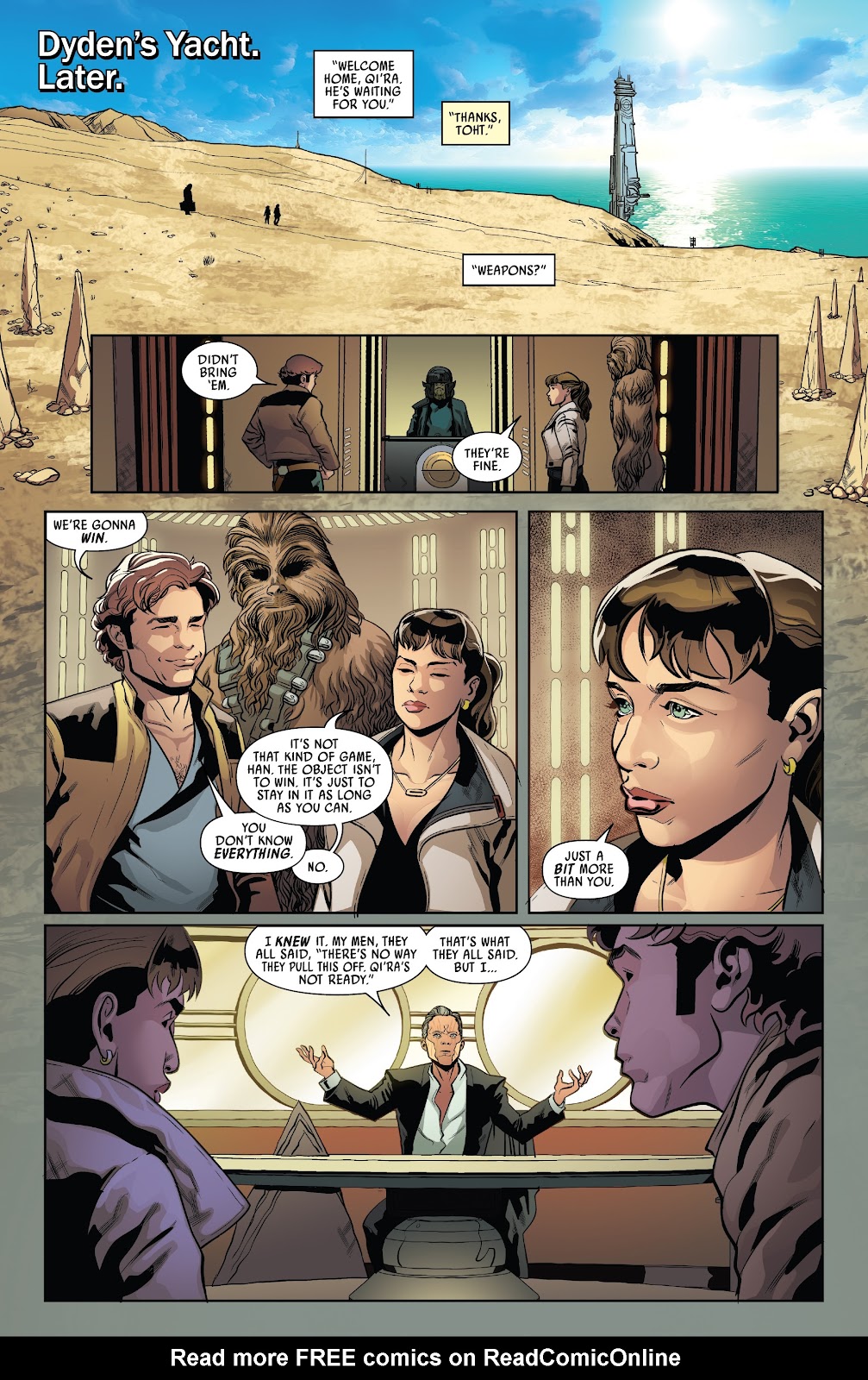 Read online Solo: A Star Wars Story Adaptation comic -  Issue #6 - 9
