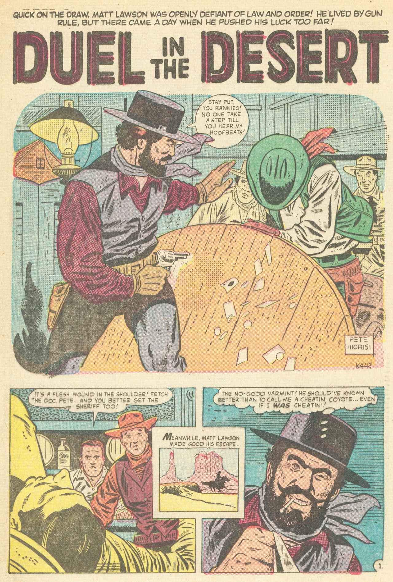 Read online Wild Western comic -  Issue #52 - 16