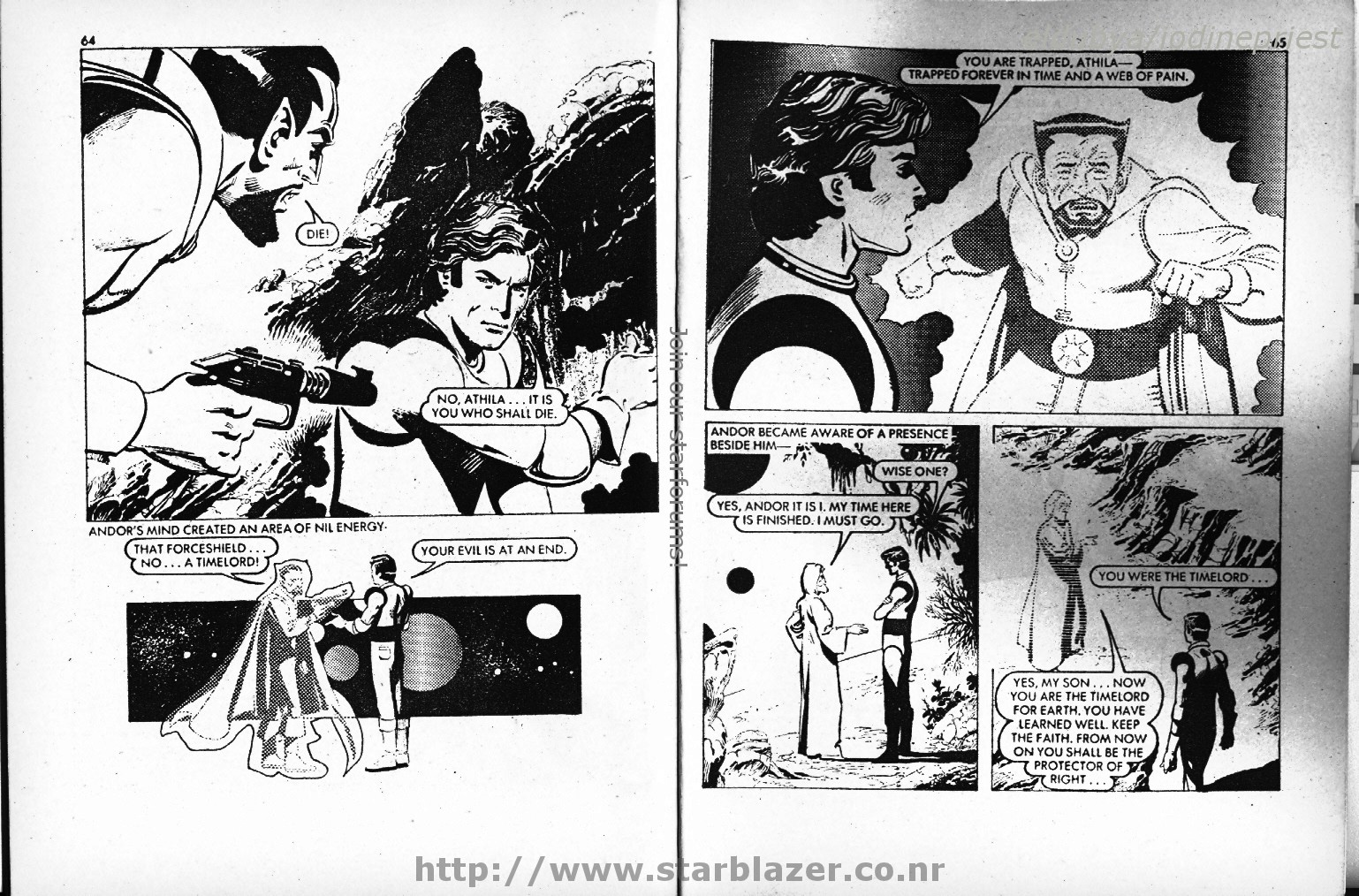 Read online Starblazer comic -  Issue #67 - 34