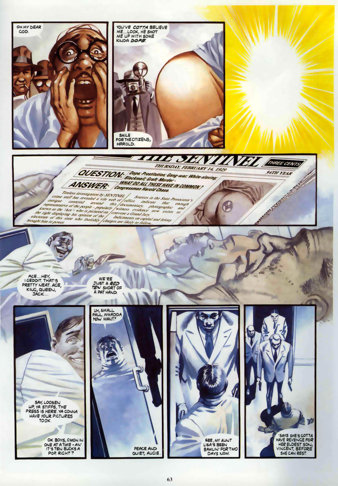 Read online Marvel Graphic Novel comic -  Issue #6 Night Raven - House of Cards - 62