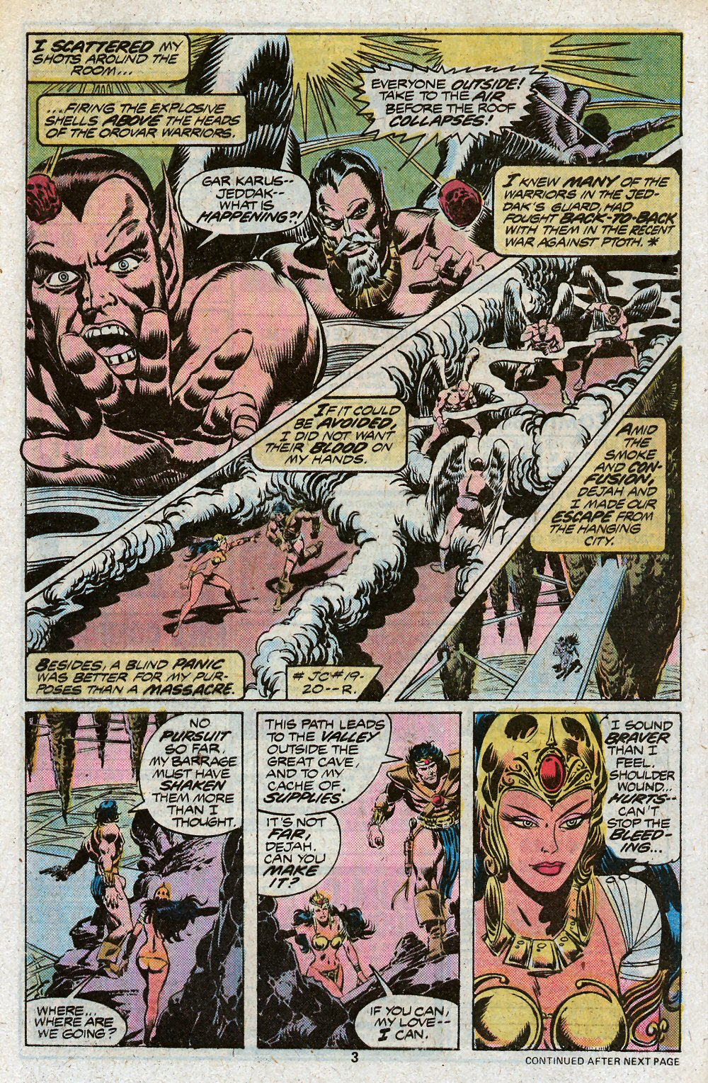 Read online John Carter Warlord of Mars comic -  Issue #22 - 5