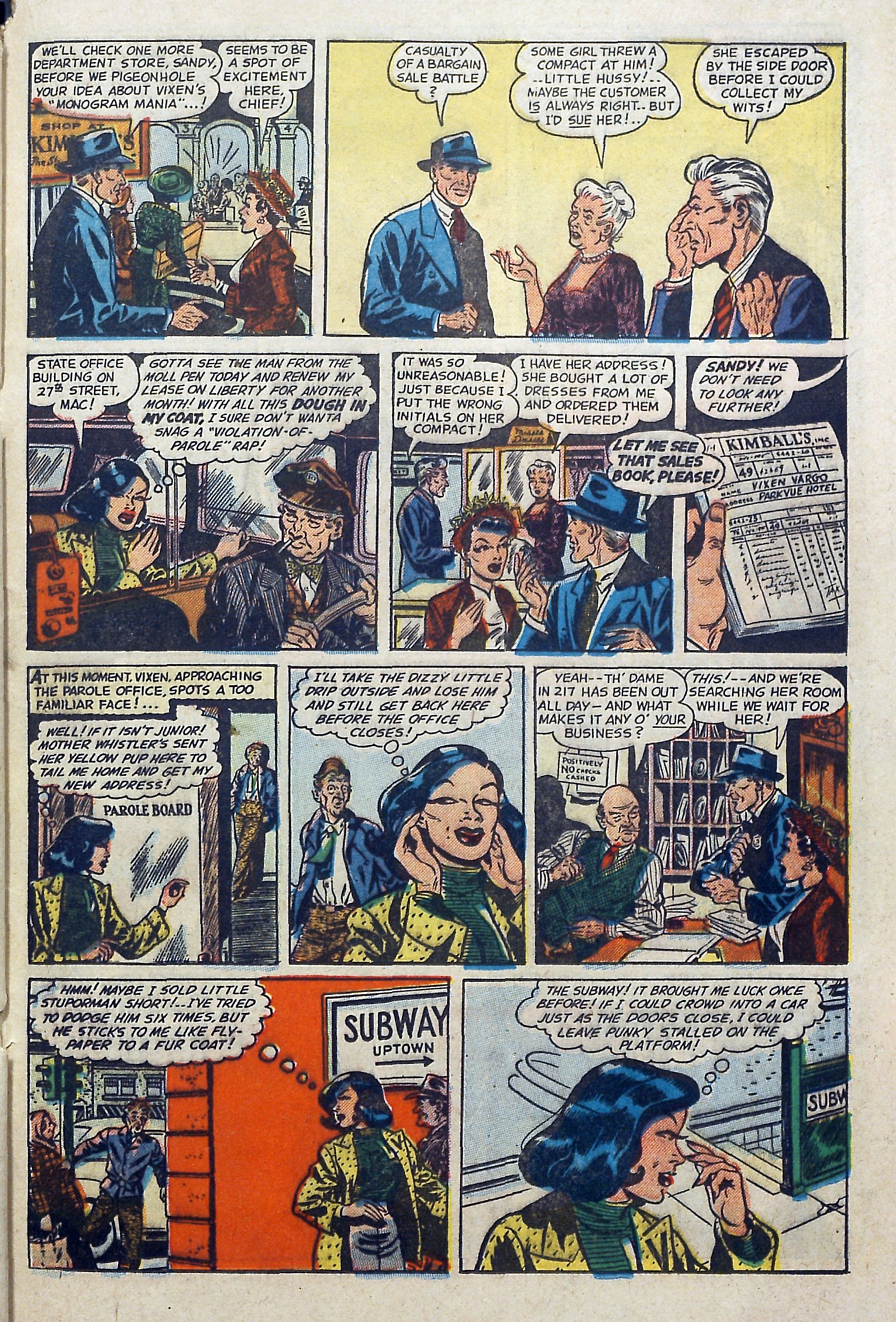 Read online Kerry Drake Detective Cases comic -  Issue #17 - 23