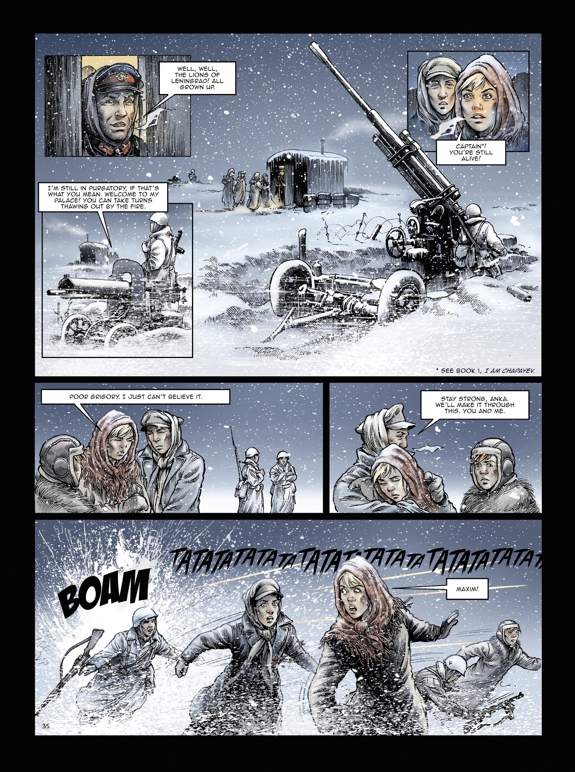 Read online The Lions of Leningrad comic -  Issue #2 - 37
