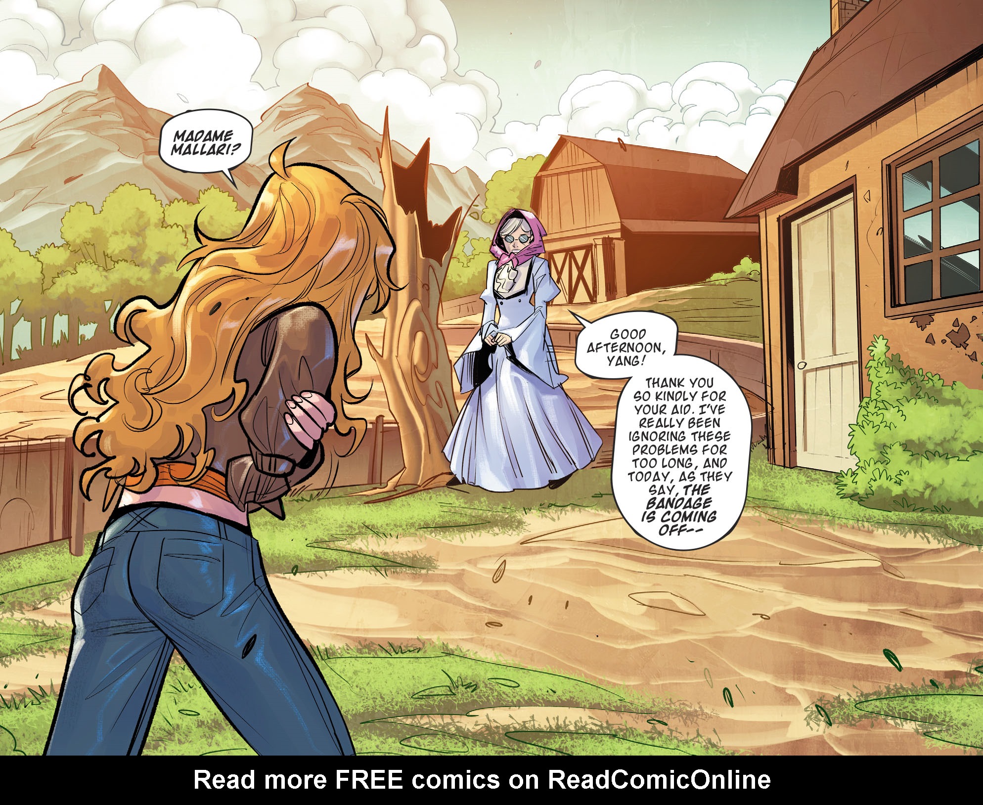 Read online RWBY comic -  Issue #3 - 8