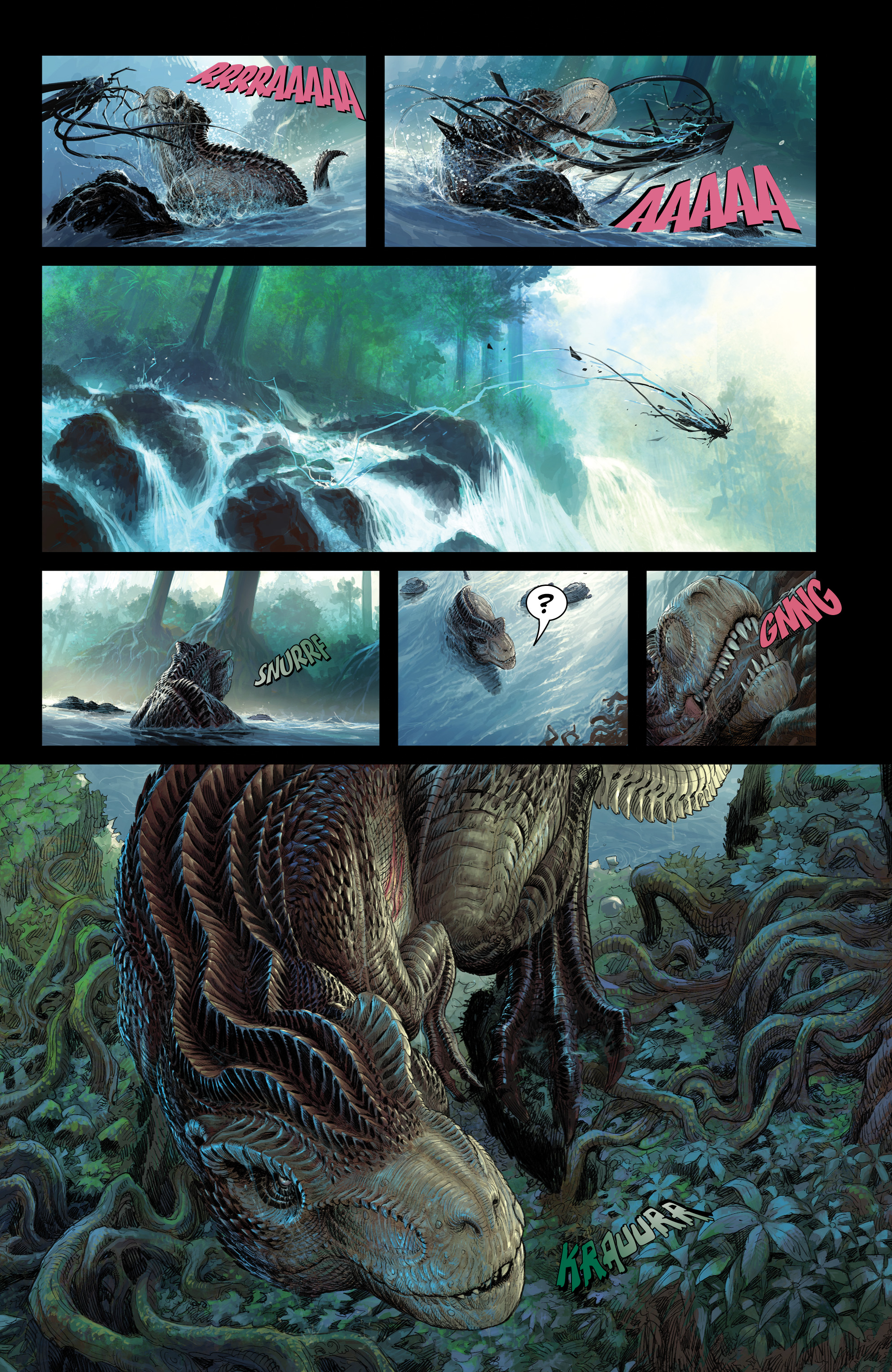 Read online Dinosaurs Vs. Aliens comic -  Issue # Full - 29