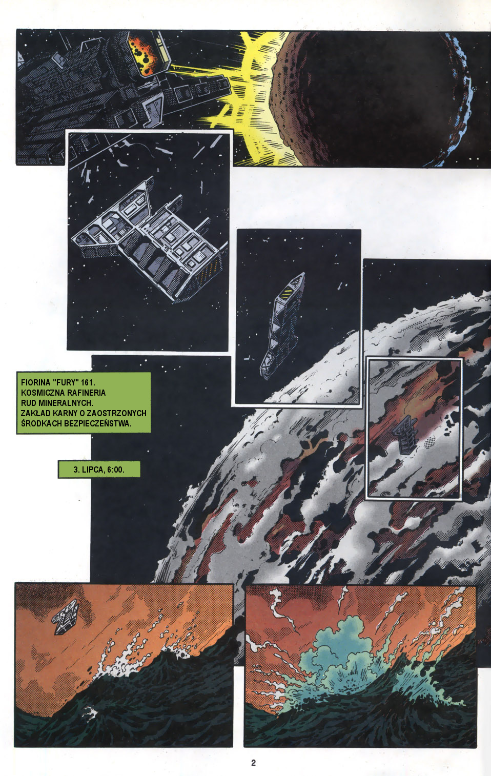 Read online Alien 3 comic -  Issue #1 - 4