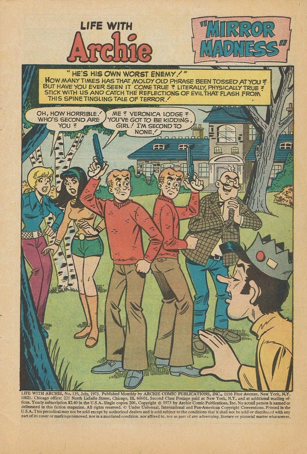 Read online Life With Archie (1958) comic -  Issue #135 - 3
