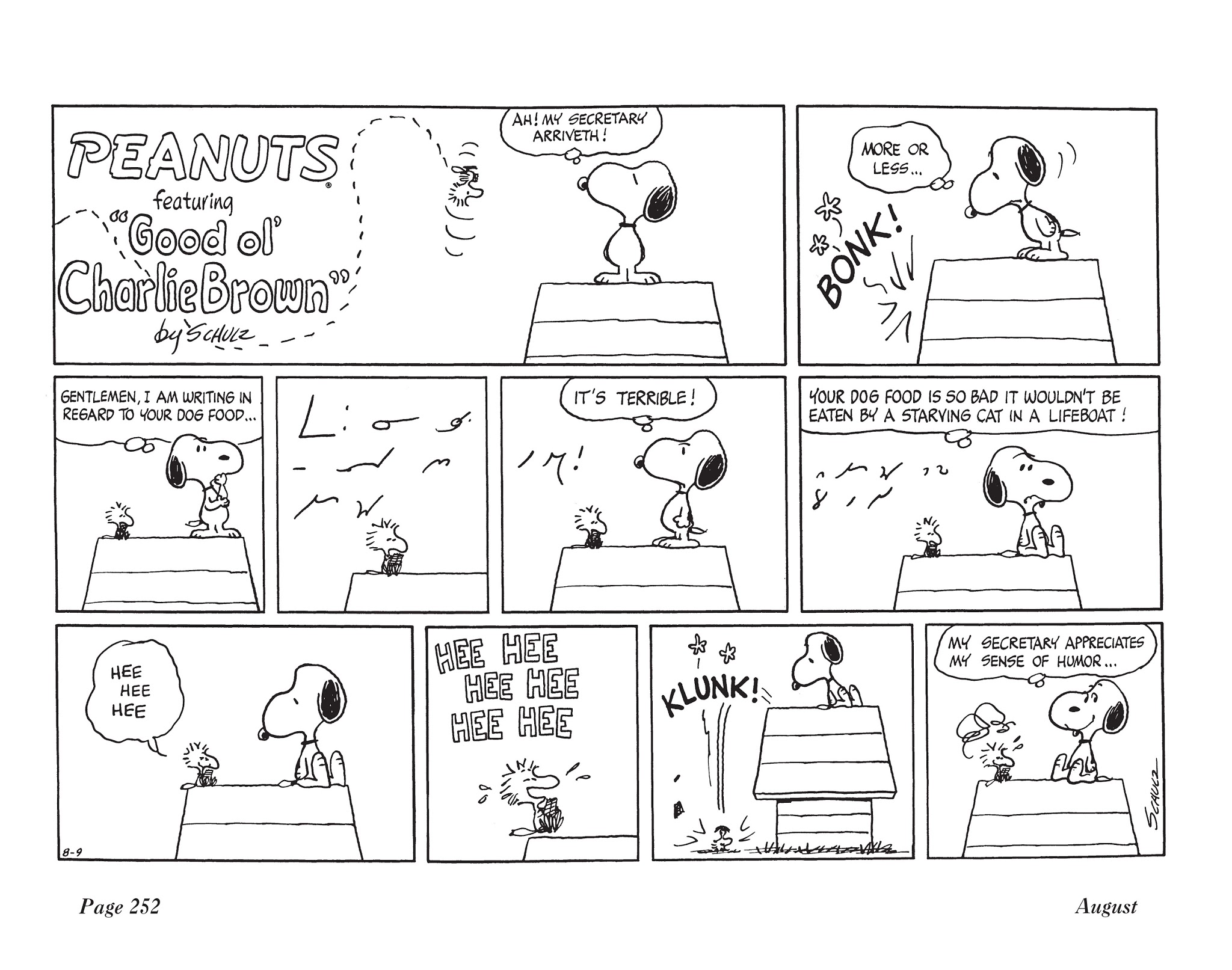 Read online The Complete Peanuts comic -  Issue # TPB 10 - 265