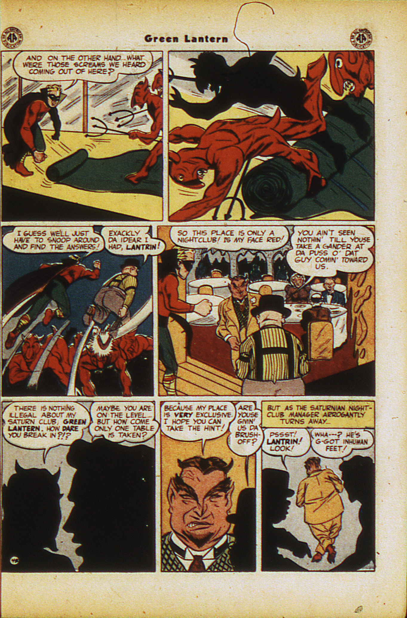 Read online Green Lantern (1941) comic -  Issue #17 - 22