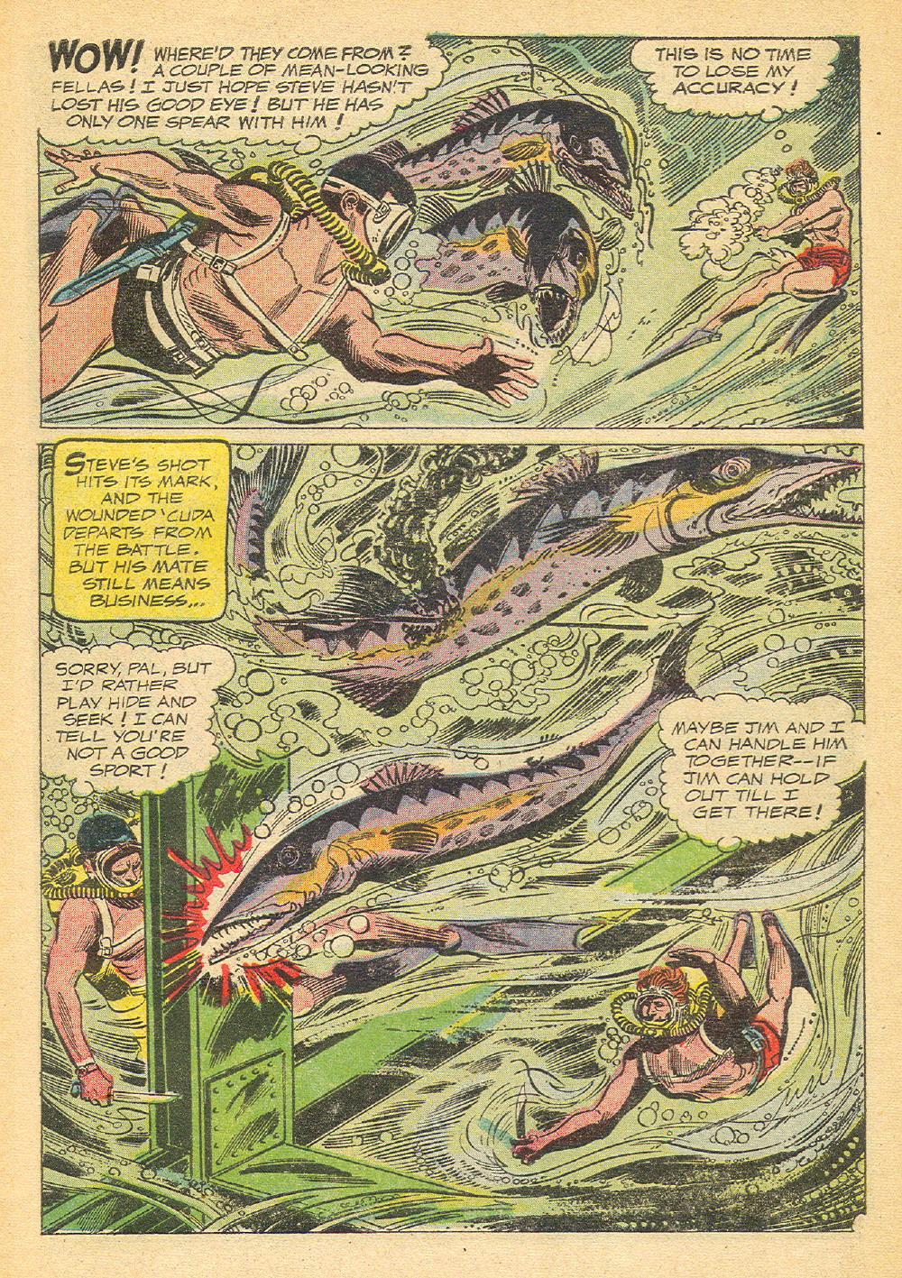 Read online The Frogmen comic -  Issue #7 - 7